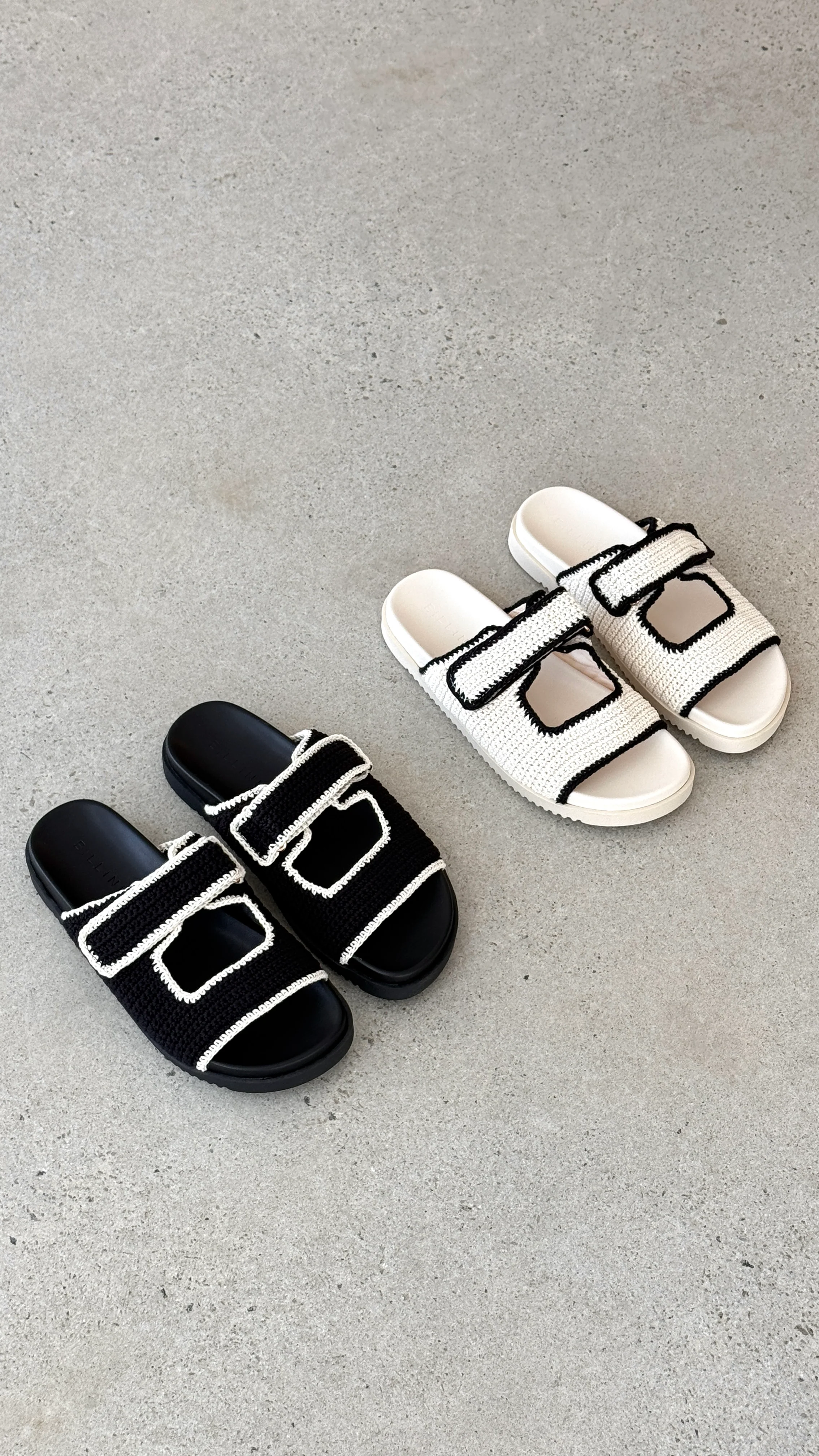 Abbot Sandals - White / Black Contrast - Image 5