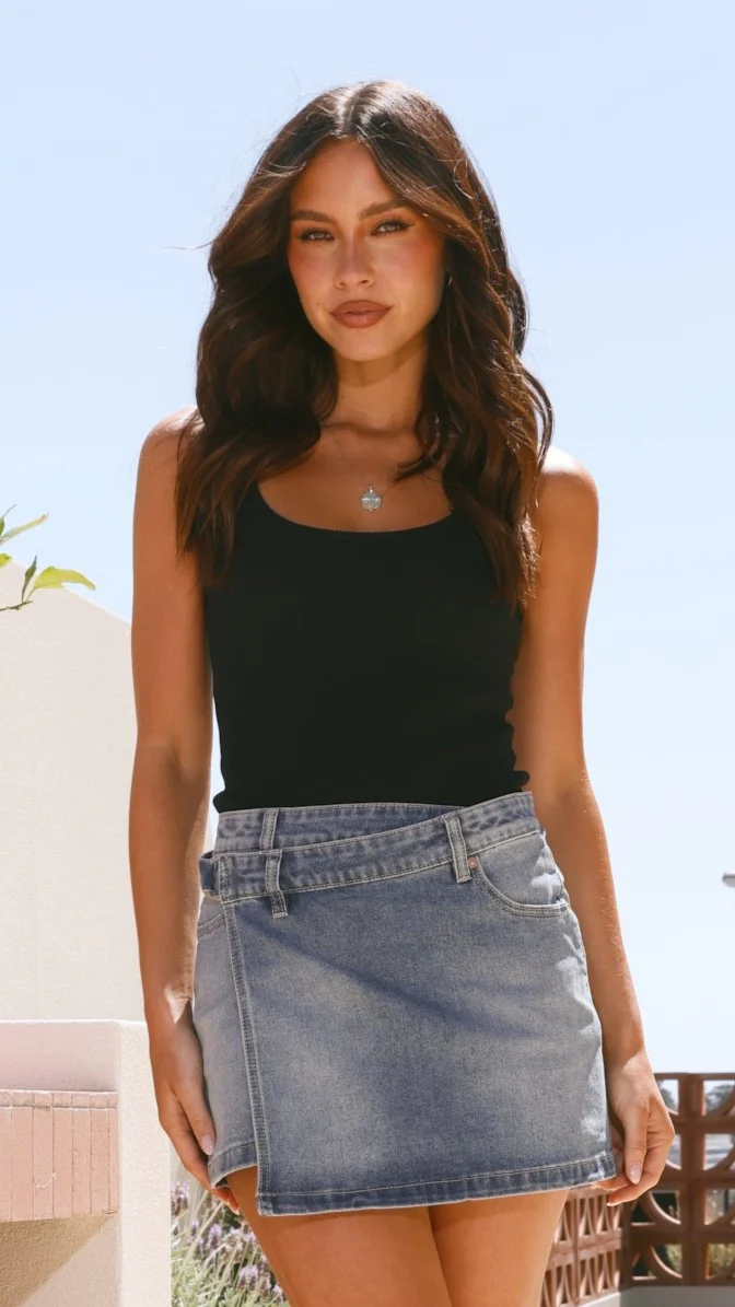 Abrand Wrap Mini Skirt - Dalia - Image 6