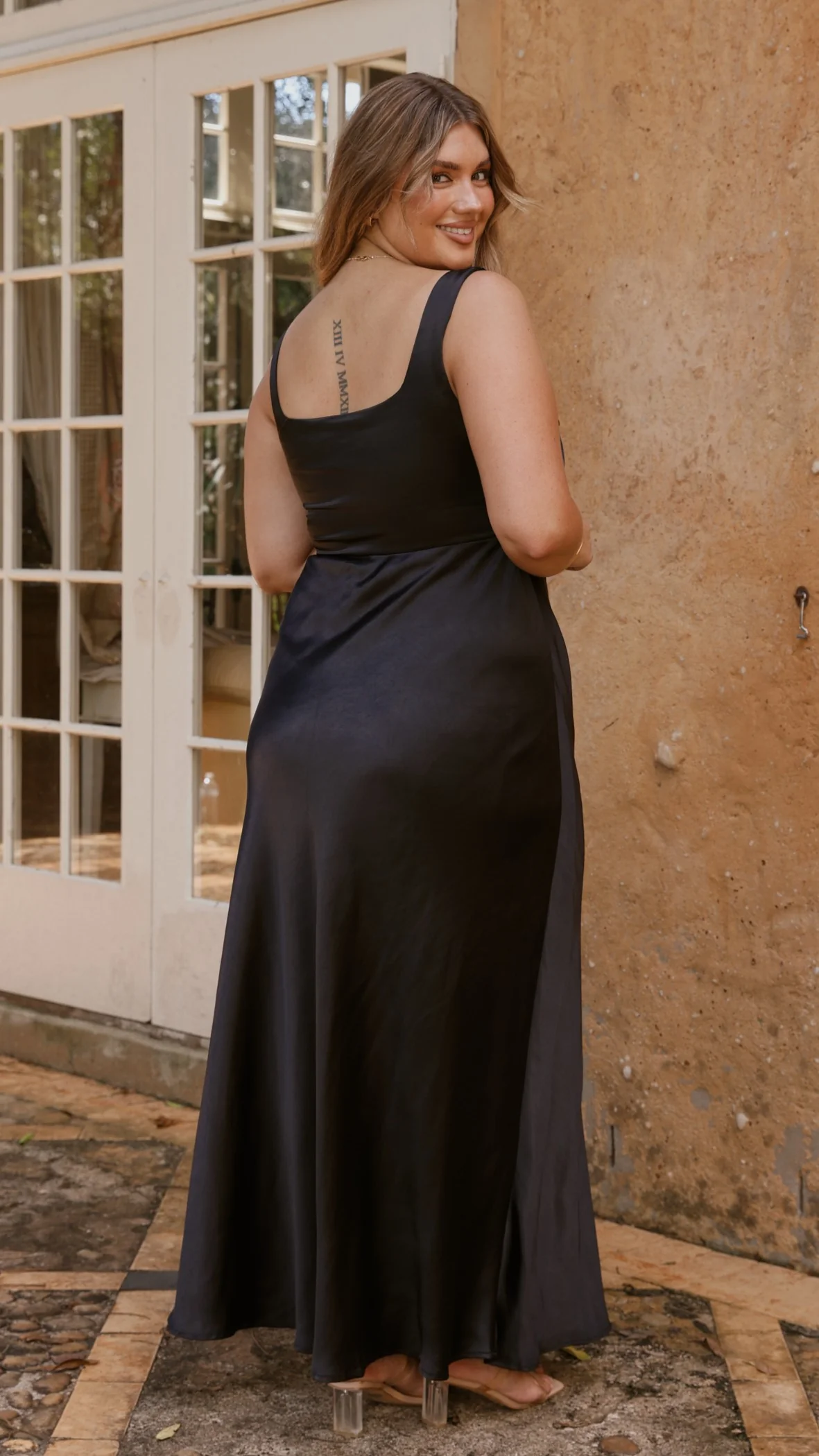 Alaria Maxi Dress - Black - Image 18