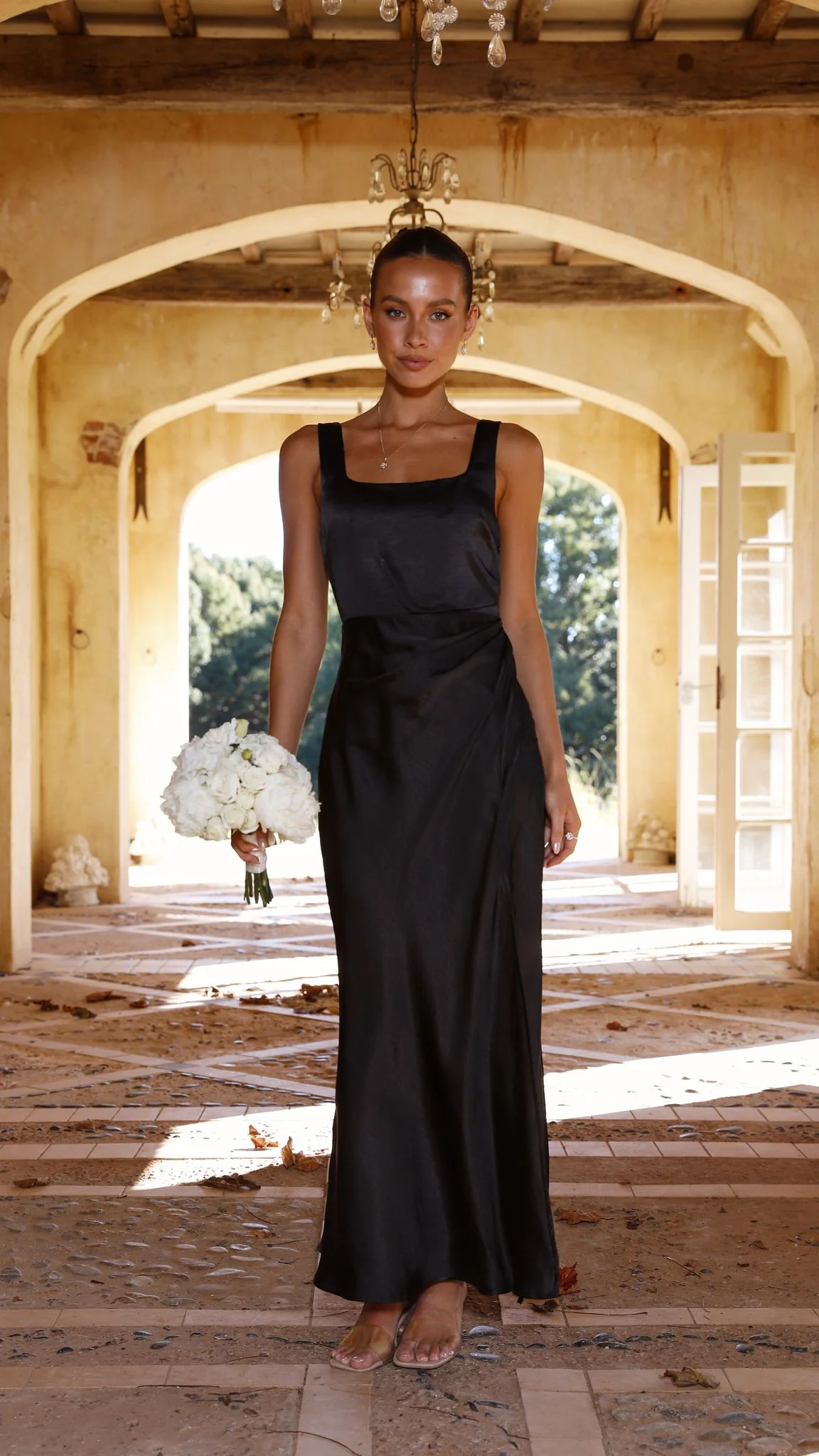 Alaria Maxi Dress - Black - Image 22