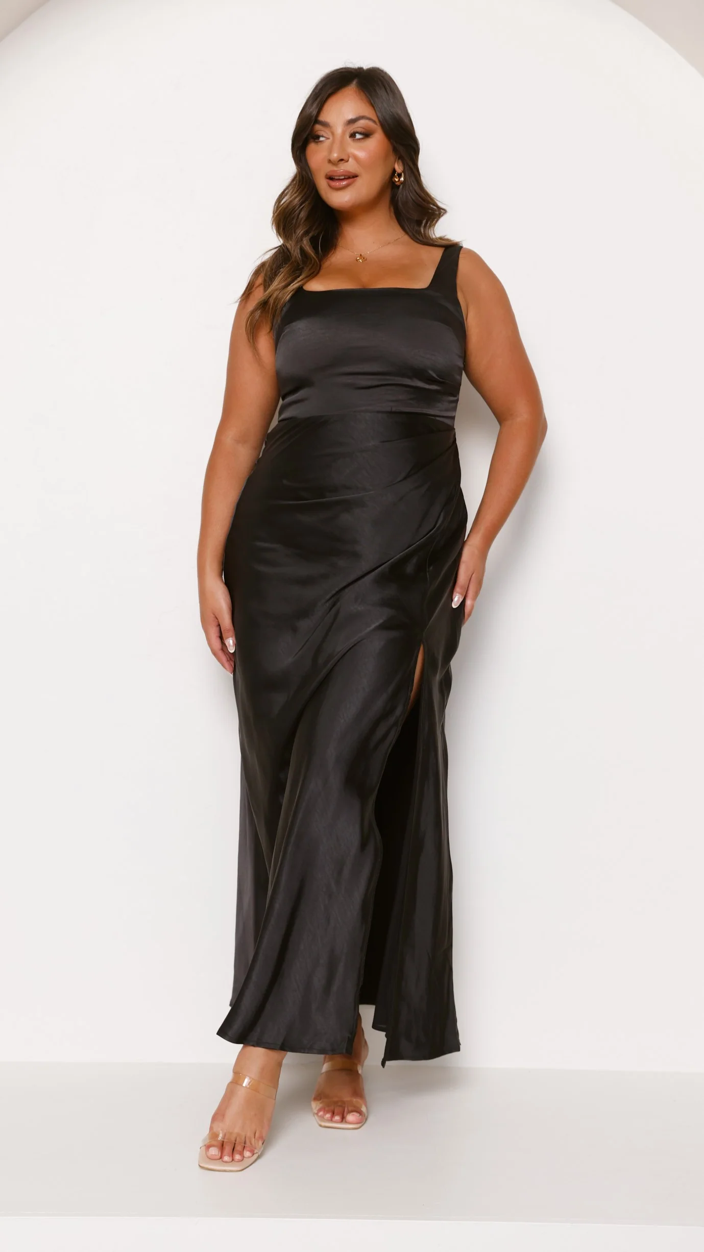 Alaria Maxi Dress - Black - Image 33