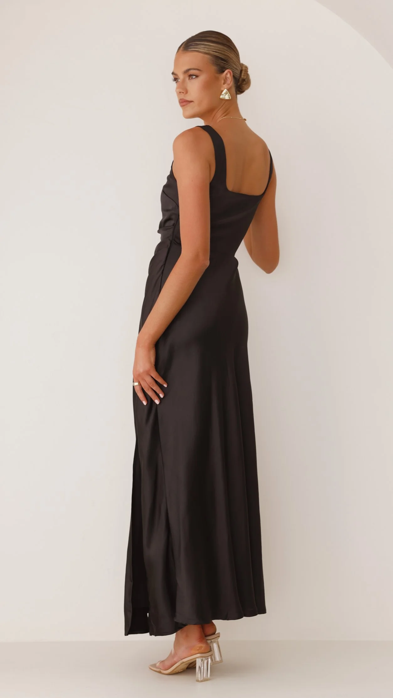 Alaria Maxi Dress - Black - Image 9