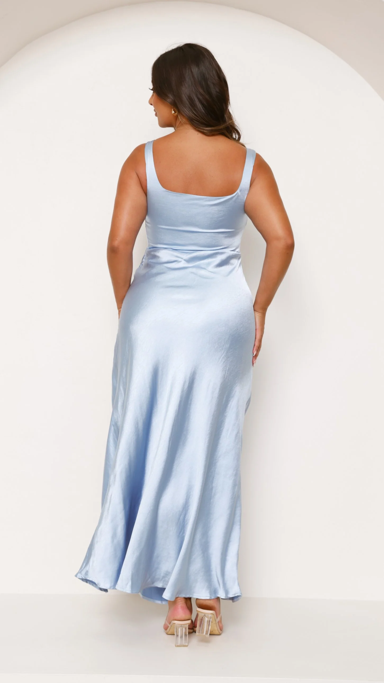 Alaria Maxi Dress - Blue - Image 4