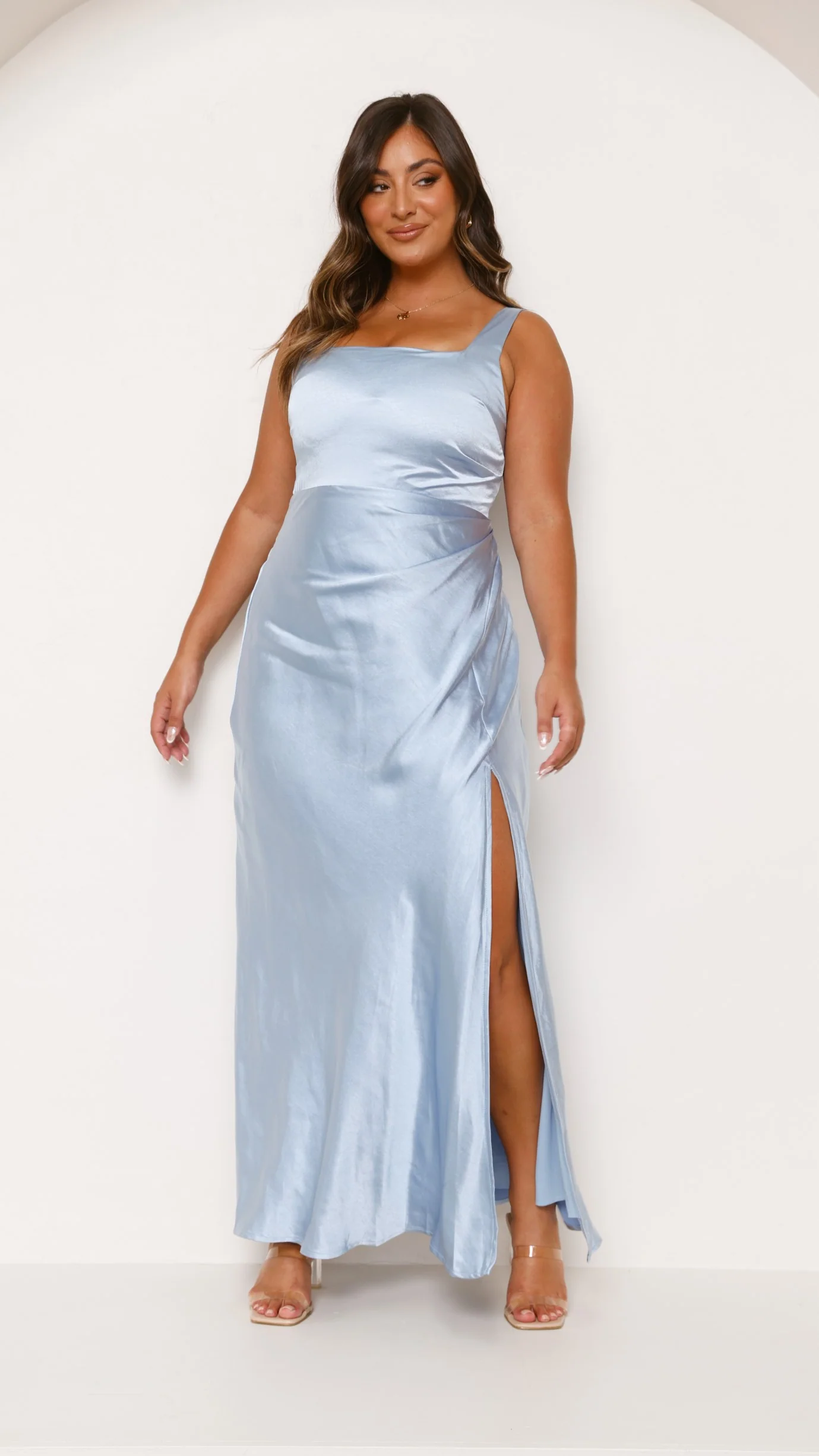 Alaria Maxi Dress - Blue - Image 6