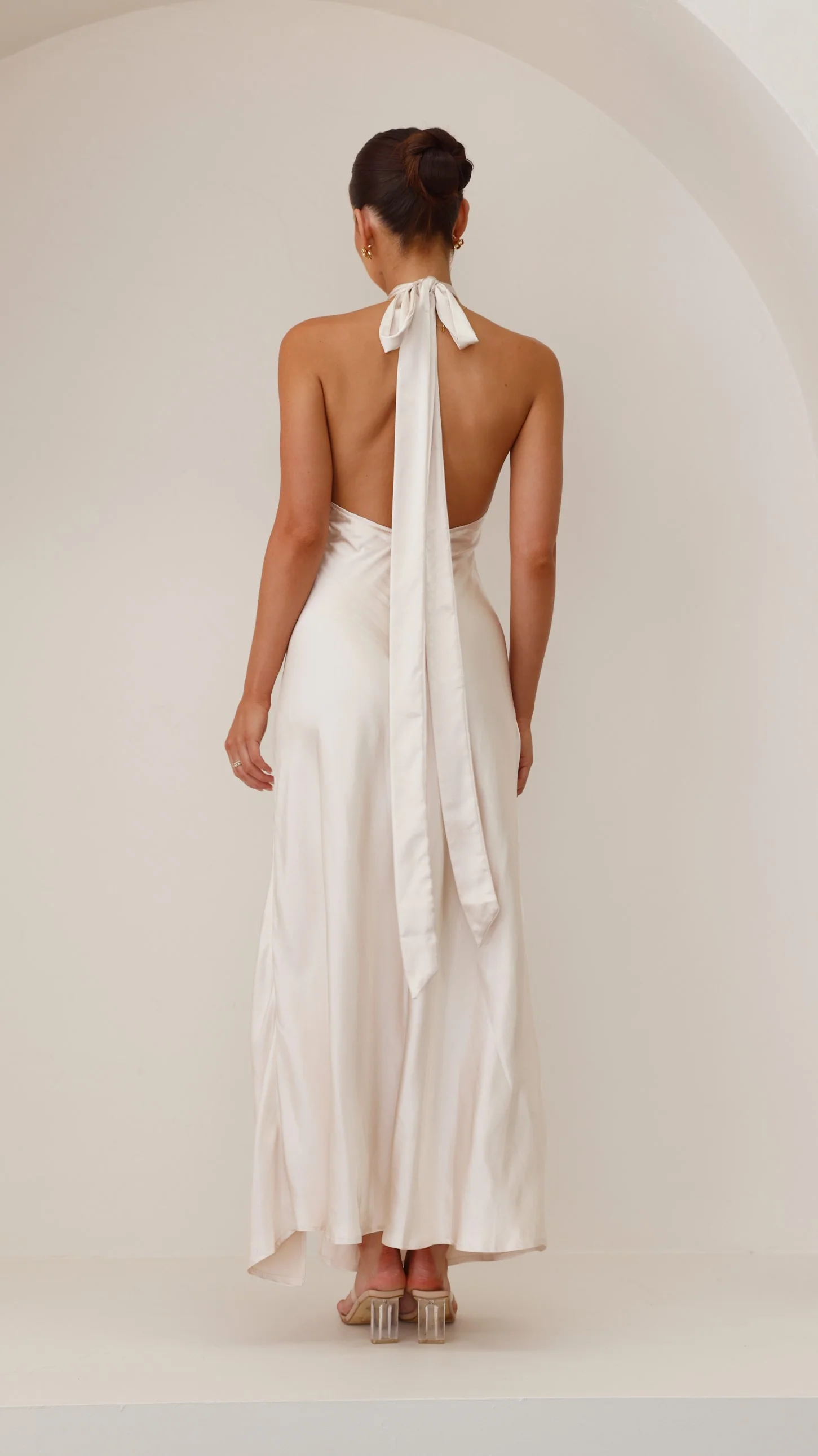 Amalia Maxi Dress - Champagne - Image 11
