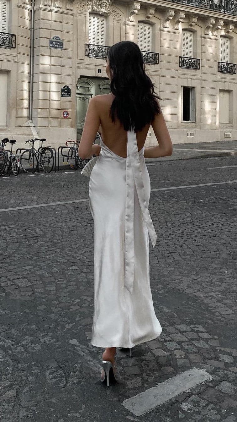 Amalia Maxi Dress - Champagne - Image 15