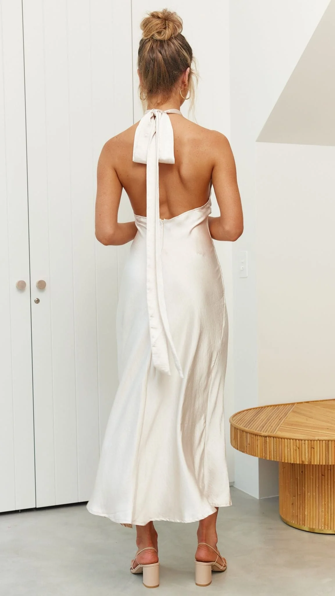Amalia Maxi Dress - Champagne - Image 22