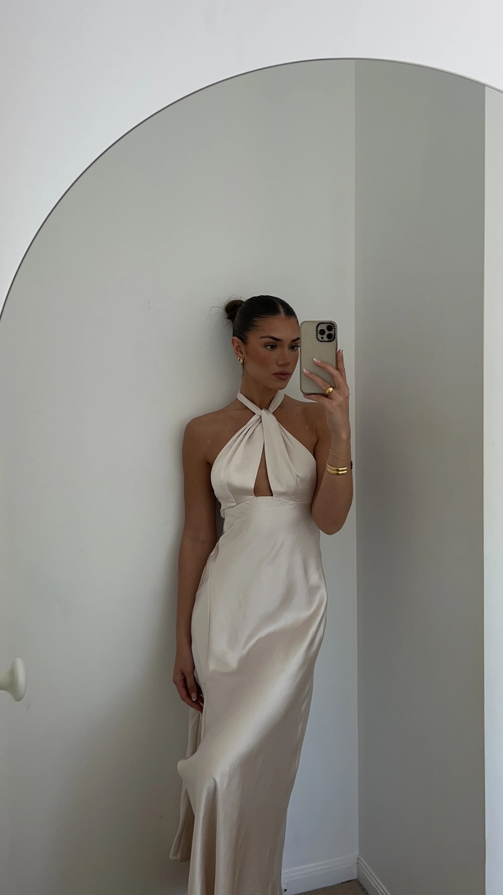 Amalia Maxi Dress - Champagne - Image 8