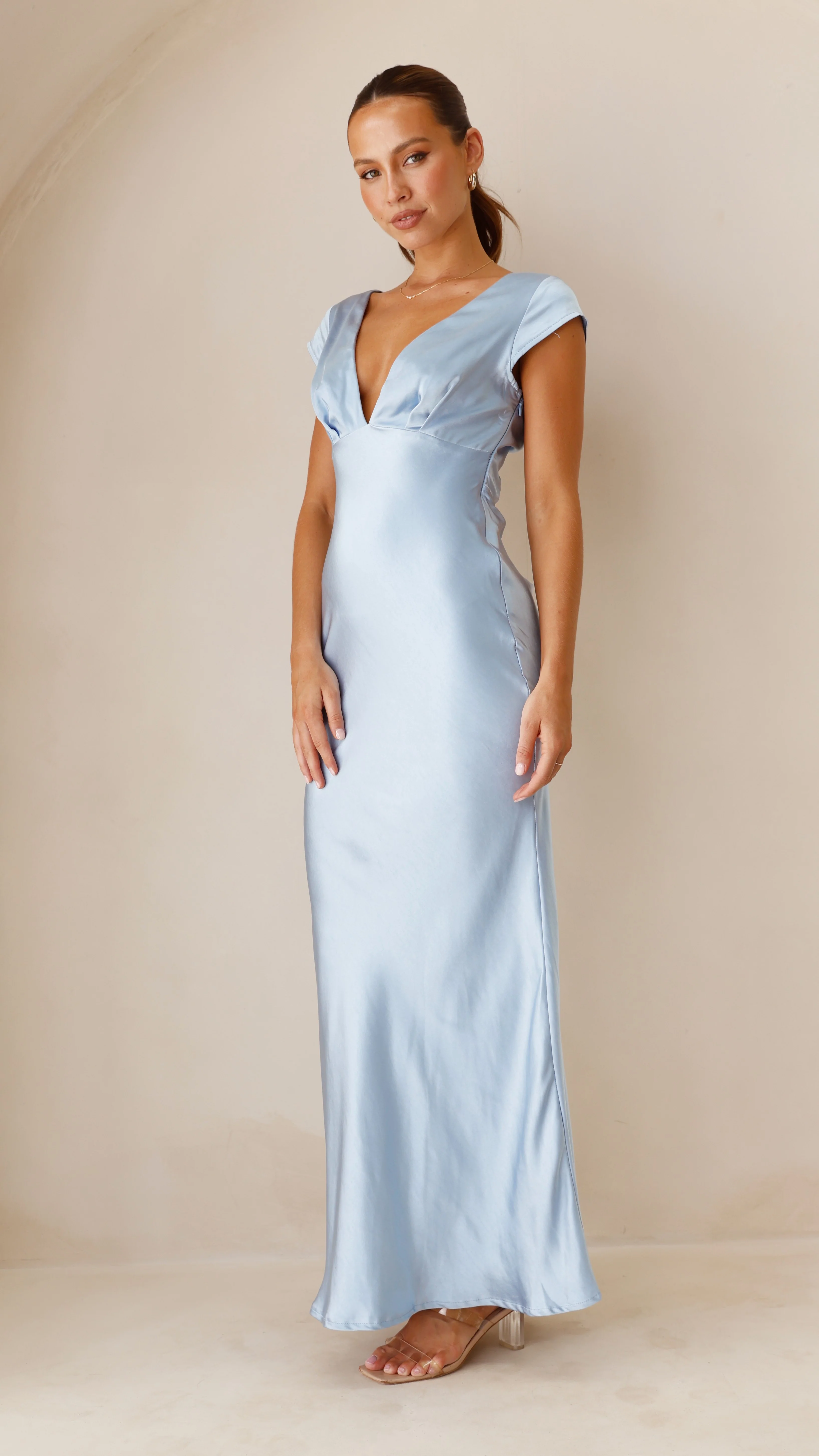 Amelia Maxi Dress - Blue - Image 5