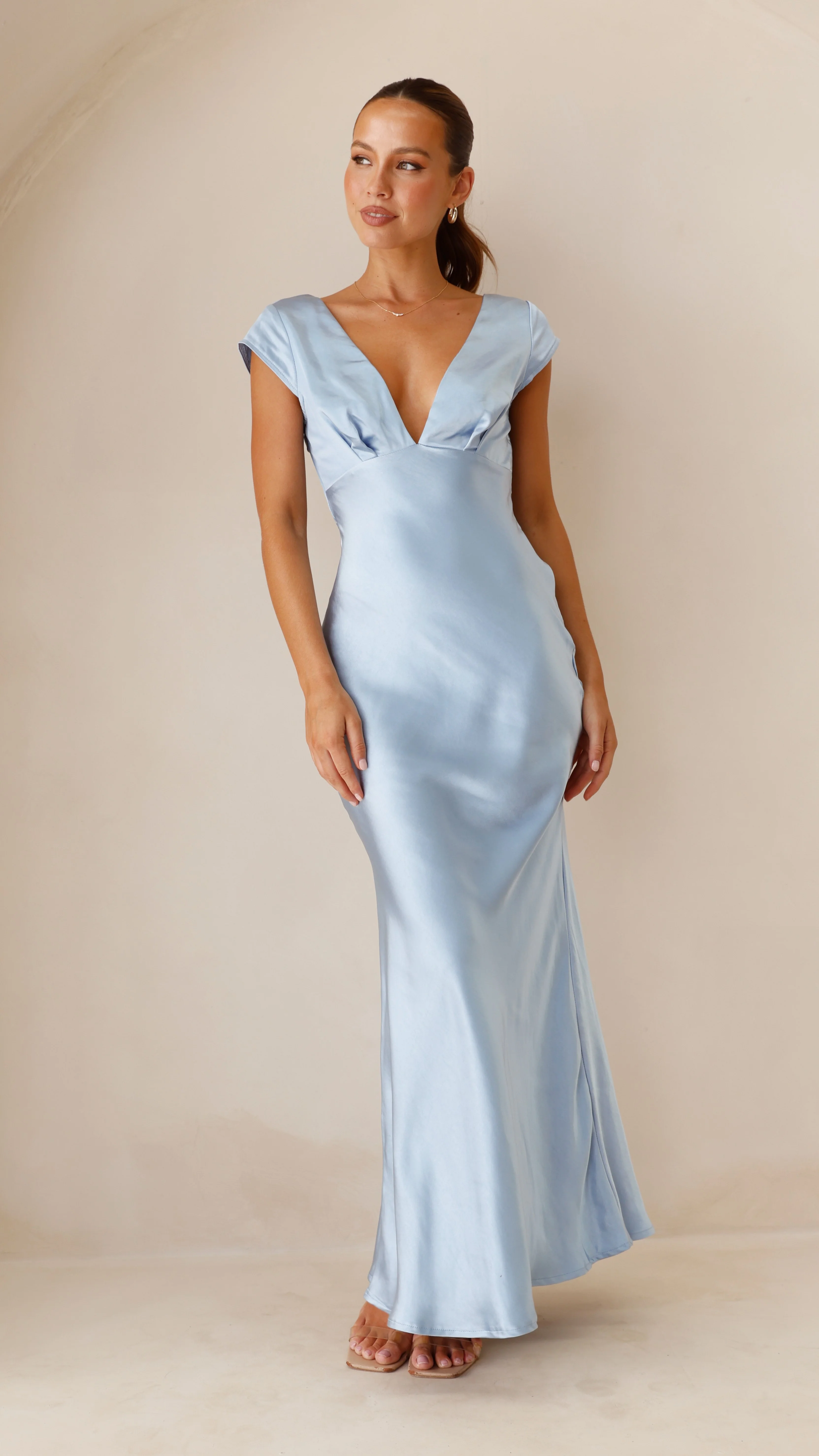 Amelia Maxi Dress - Blue - Image 8