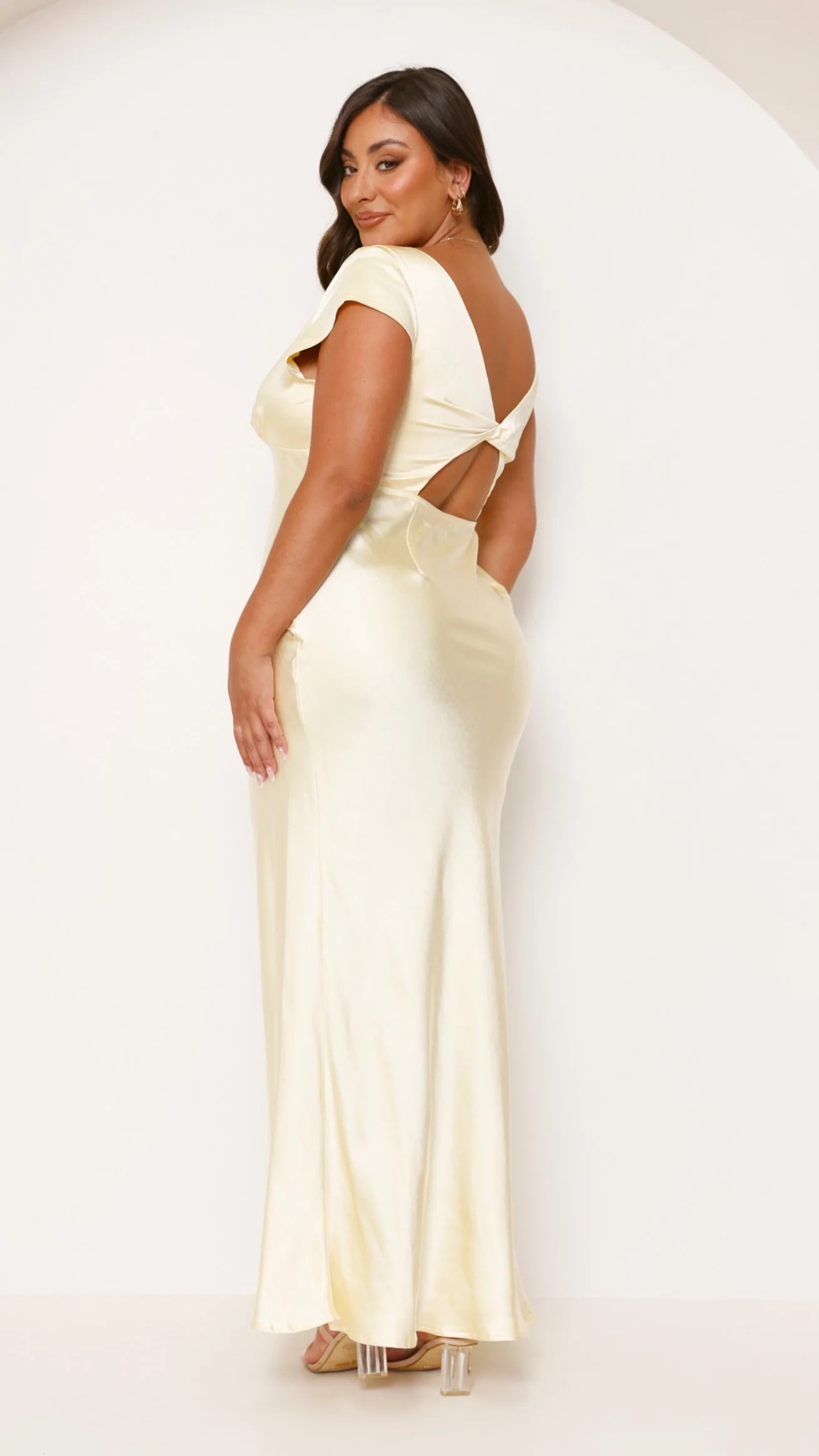 Amelia Maxi Dress - Yellow - Image 11