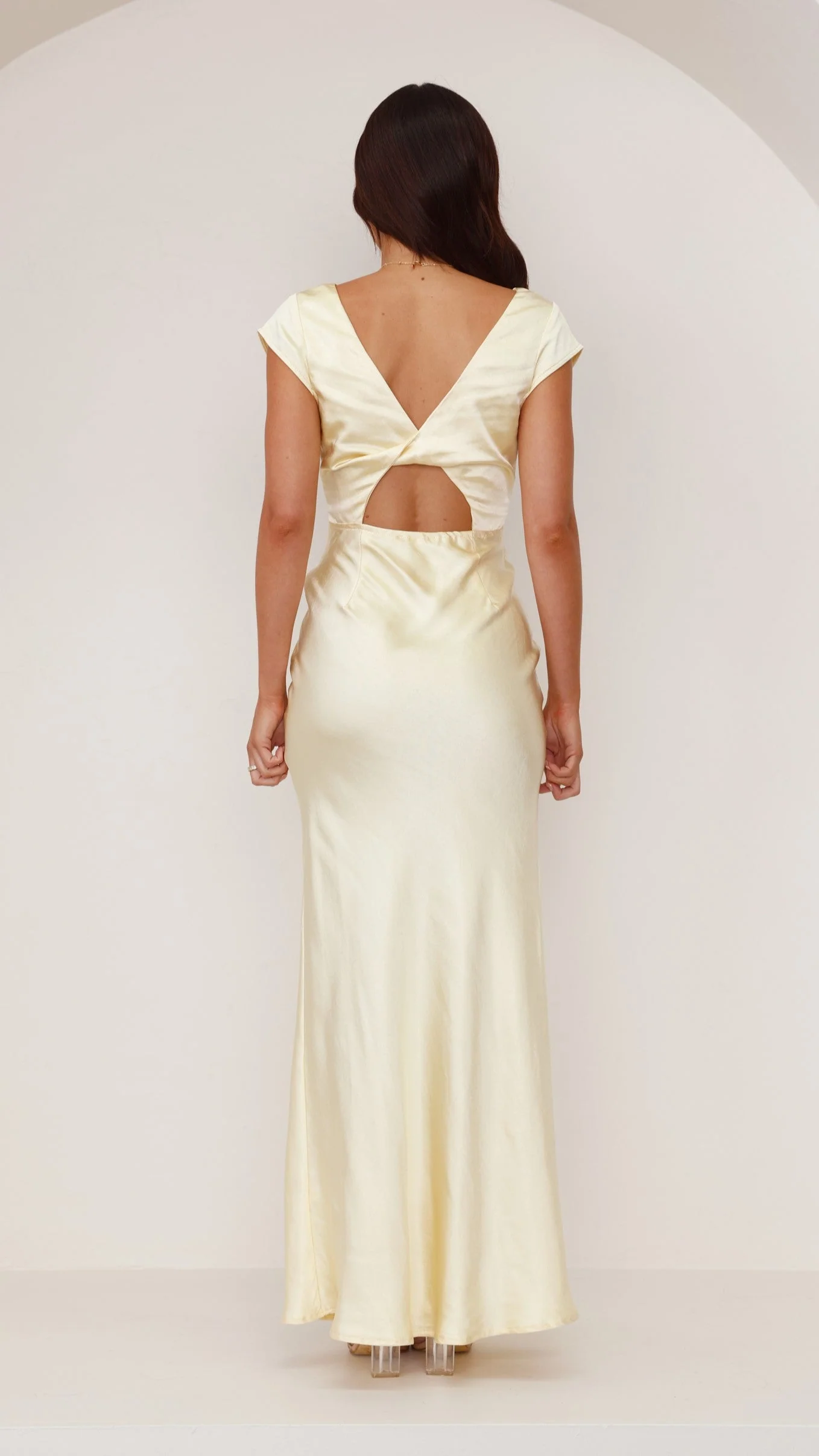 Amelia Maxi Dress - Yellow - Image 12