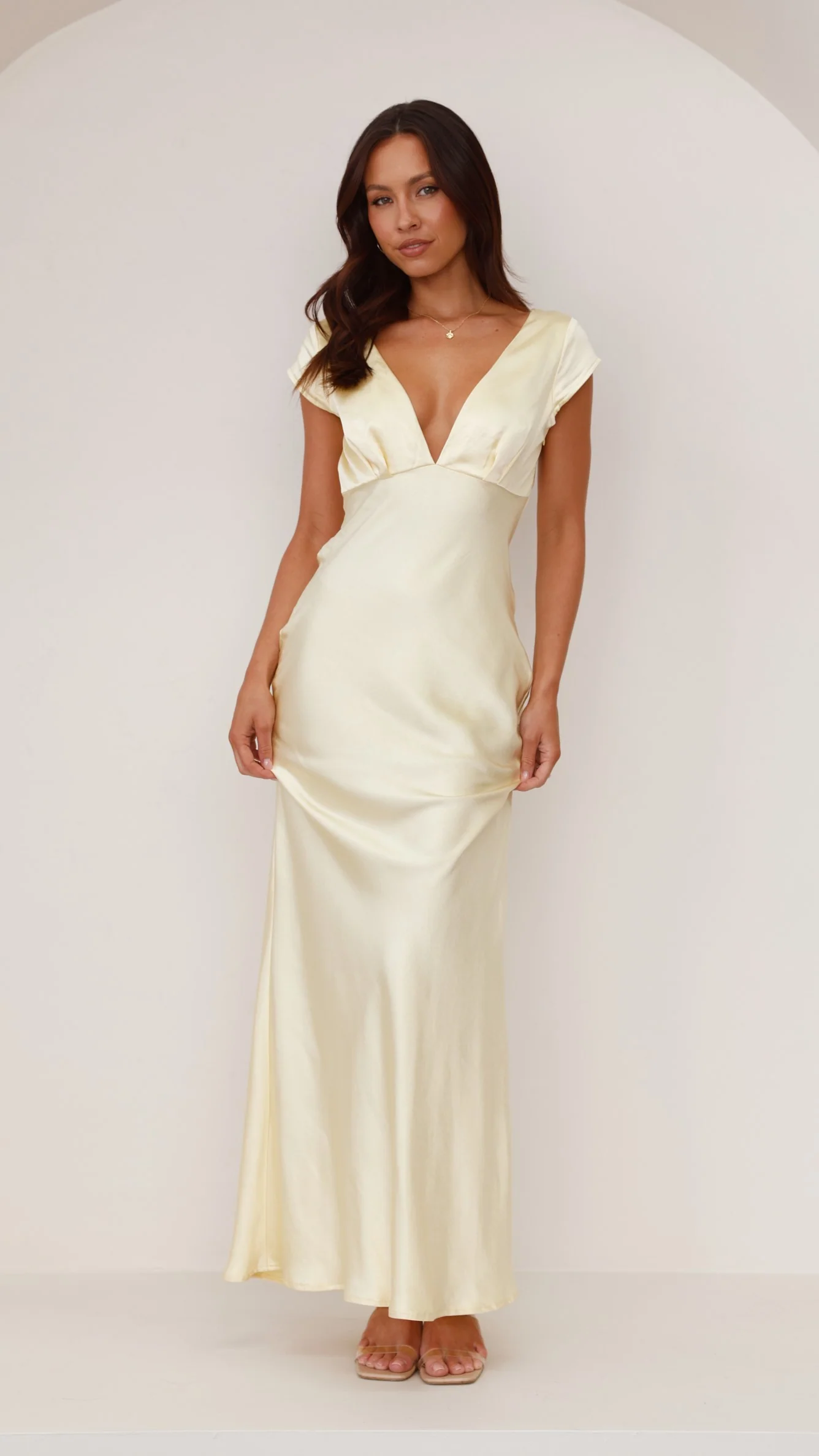 Amelia Maxi Dress - Yellow - Image 13