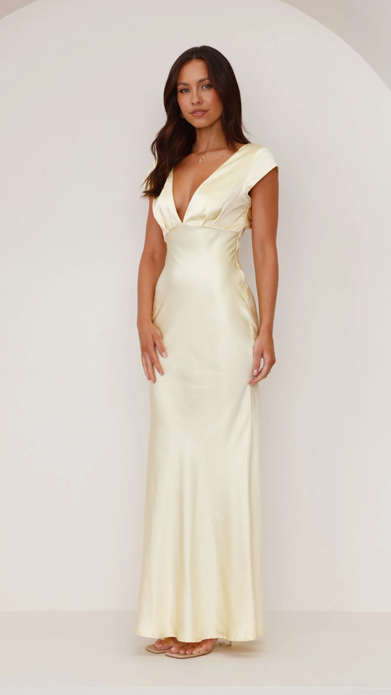 Amelia Maxi Dress - Yellow - Image 16