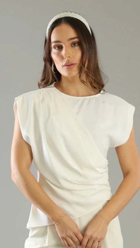 Angela Headband - White - Image 4