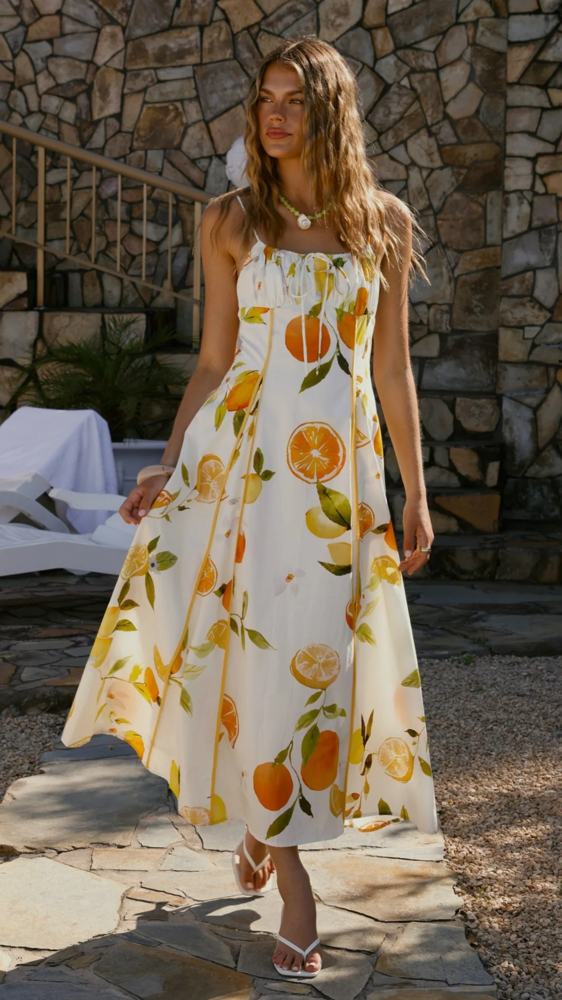 Antonia Maxi Dress - Sunshine and Lemons - Image 3