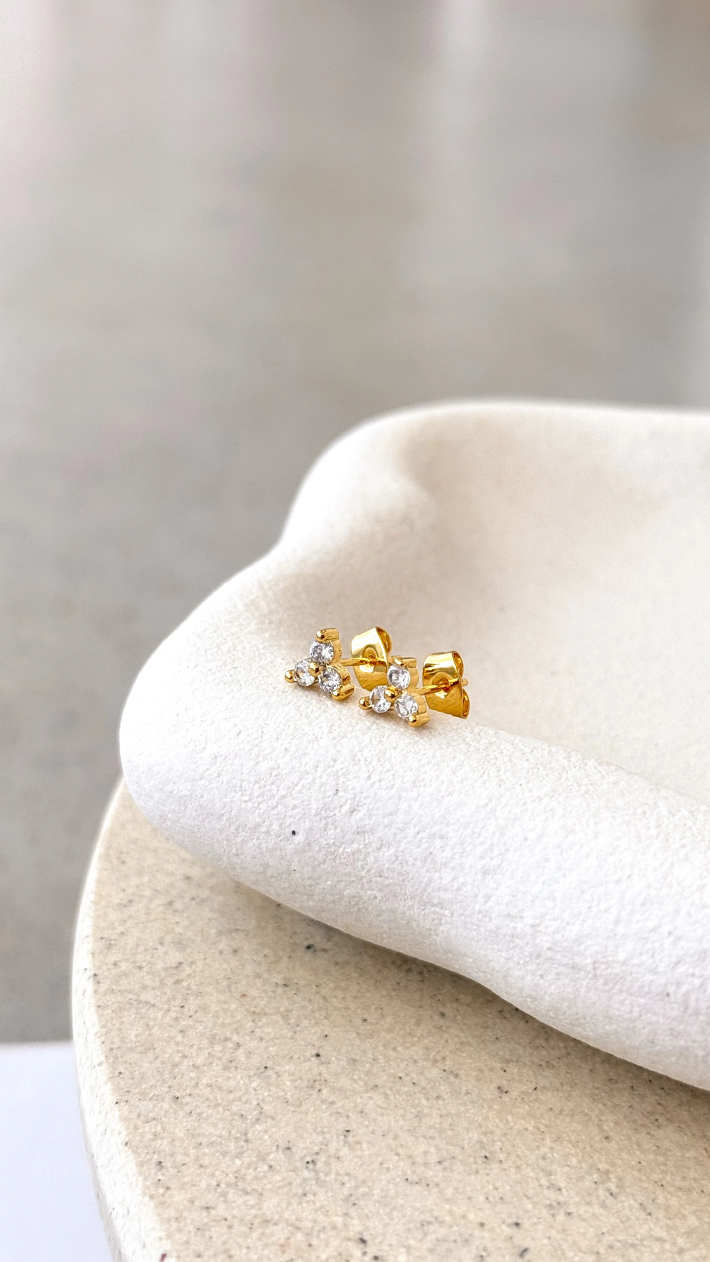 Ashlee Earrings - Gold - Image 3