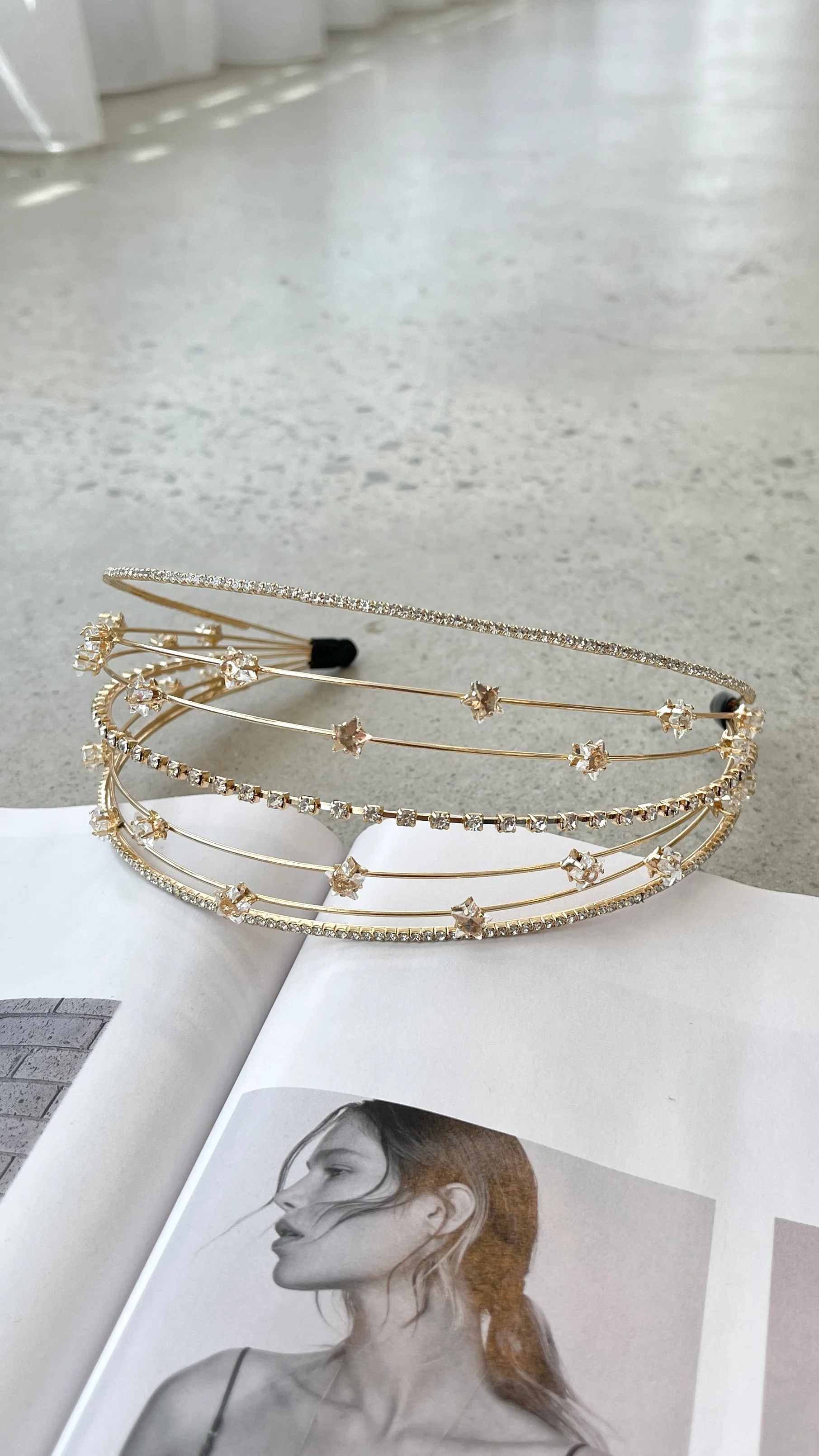 Astra Headband - Gold - Image 4