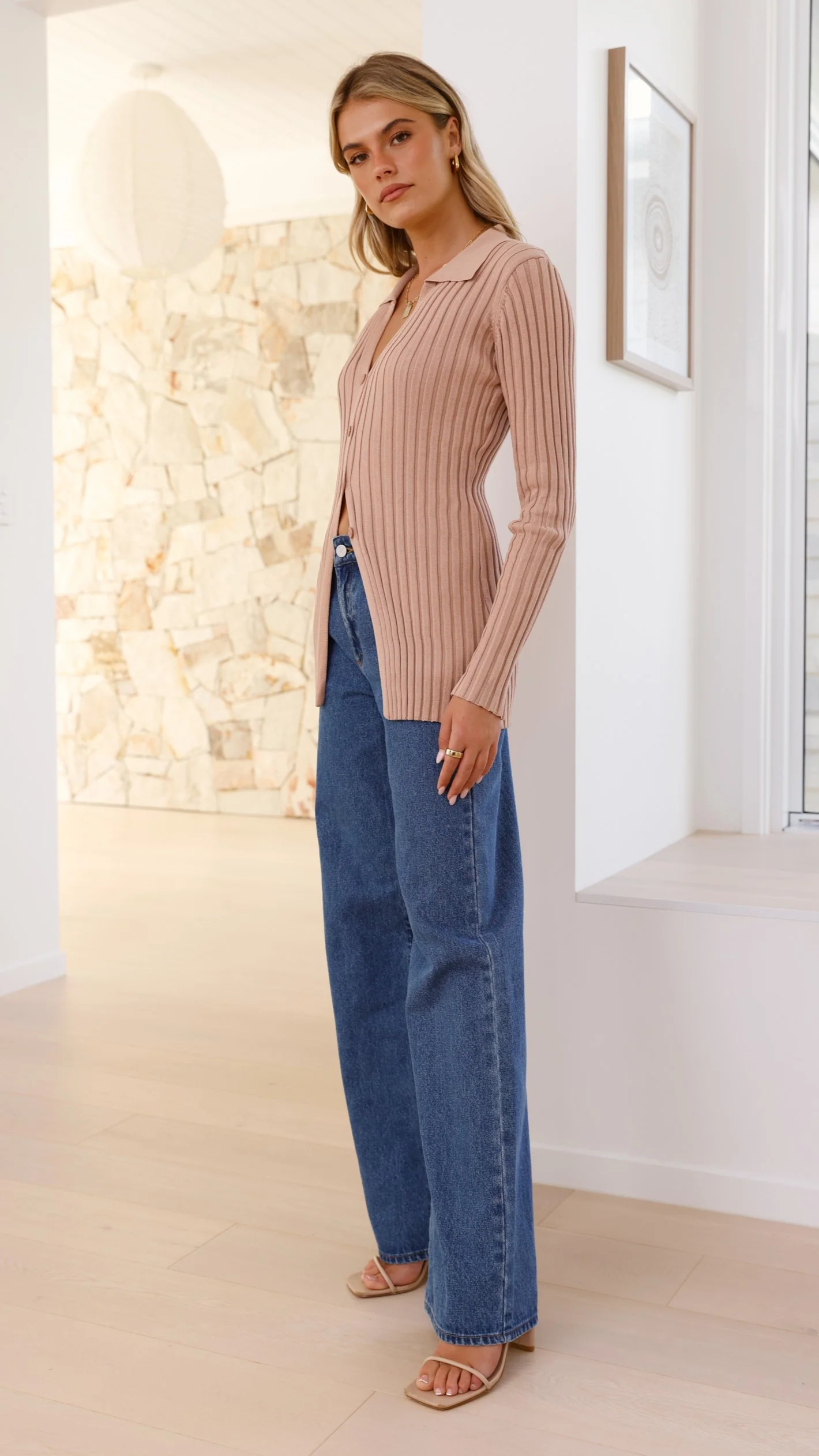 Darcy Knit Top - Mocha - Image 10