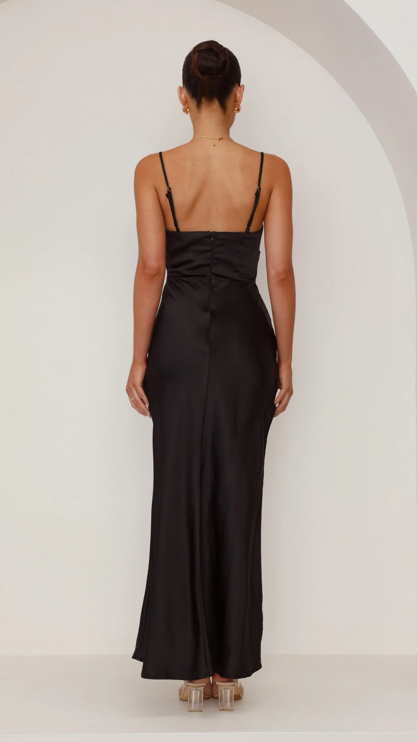 Ava Maxi Dress - Black - Image 23