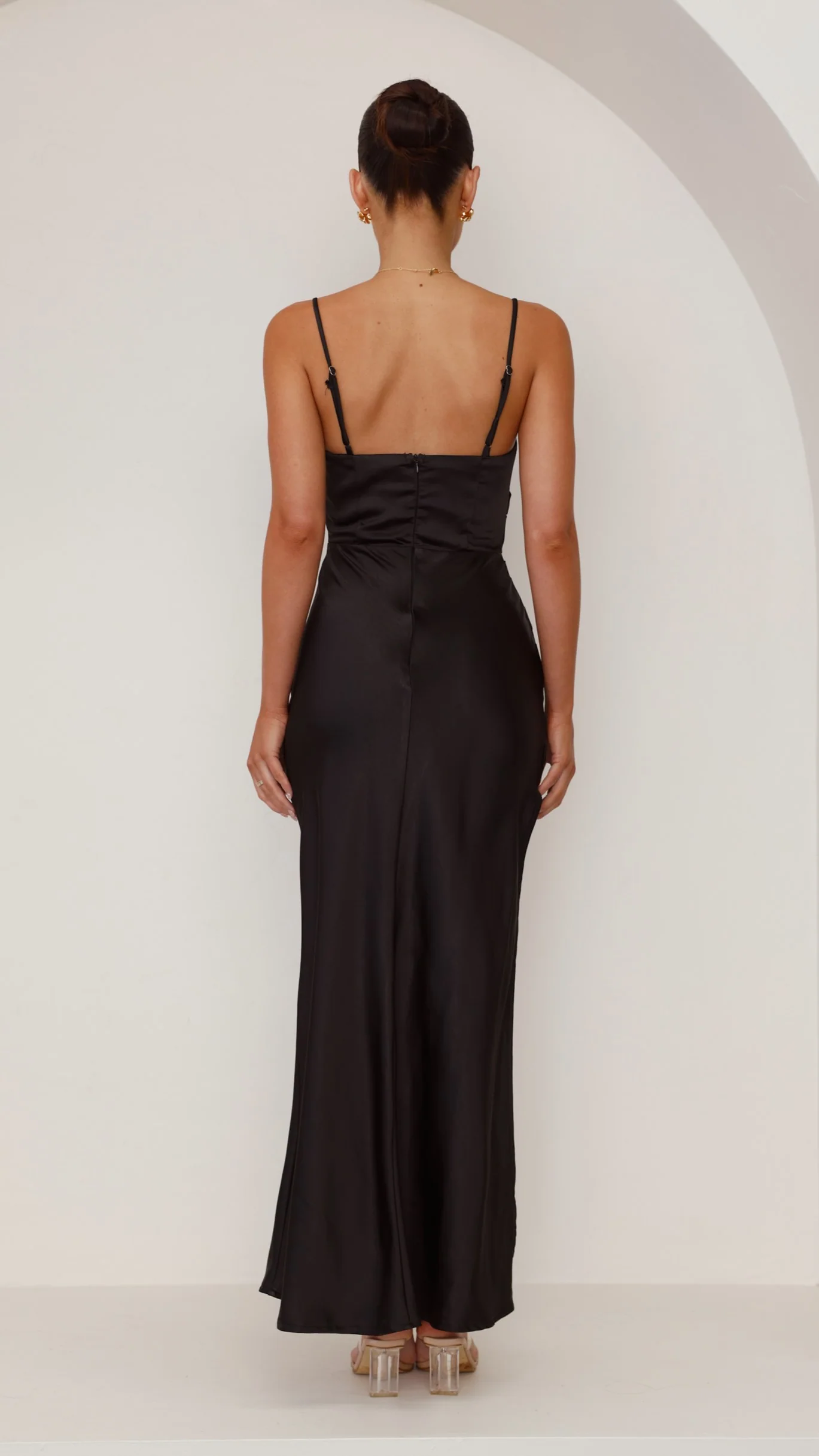 Ava Maxi Dress - Black - Image 9