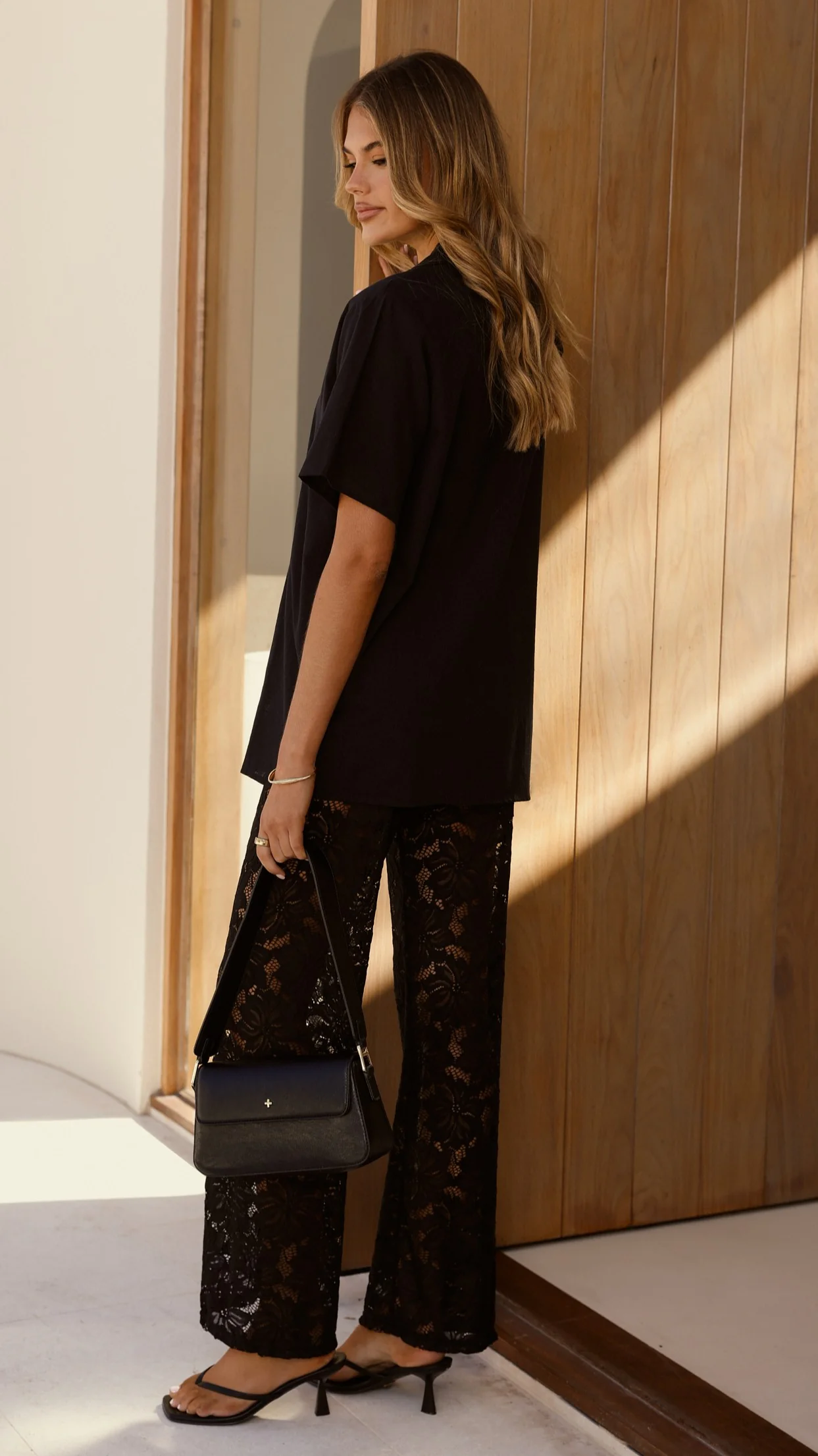Azura Shirt And Pants Set - Black - Image 2
