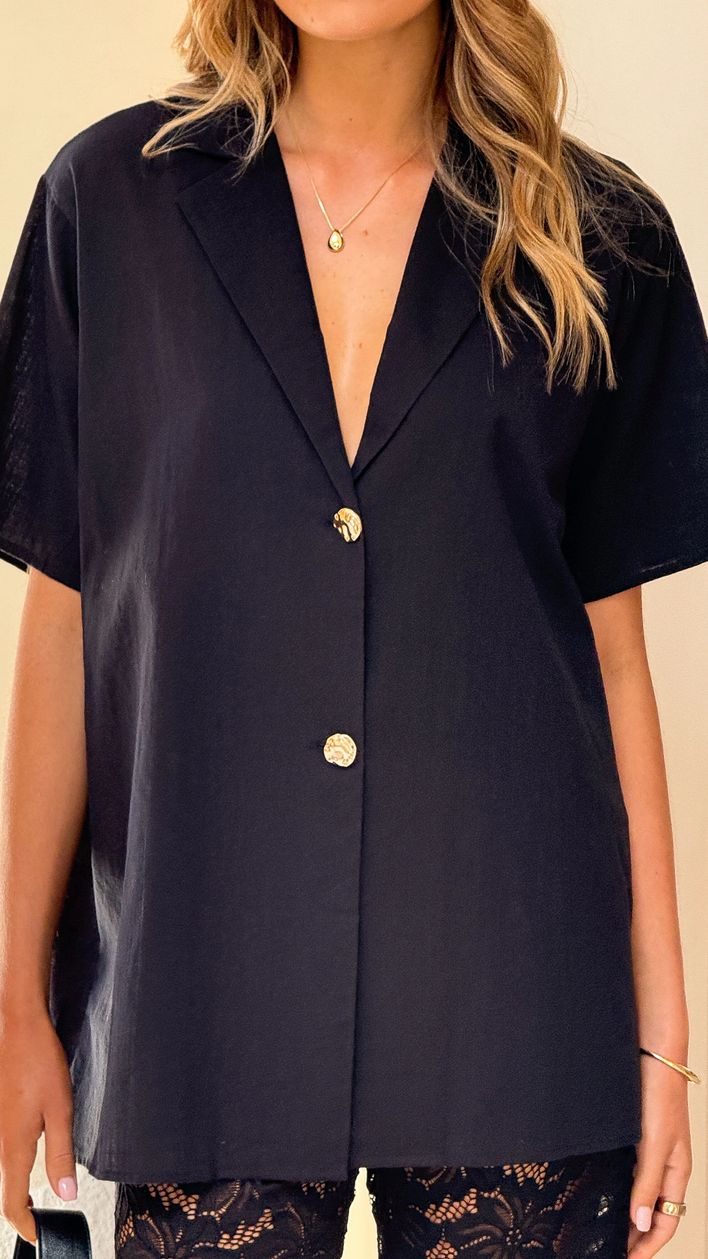 Azura Shirt And Pants Set - Black - Image 4
