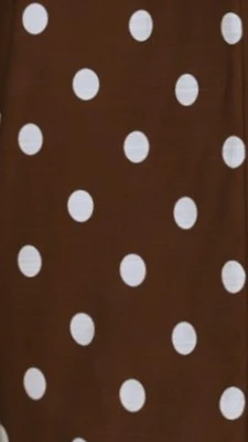 Balina Maxi Dress - Chocolate Polka - Image 5