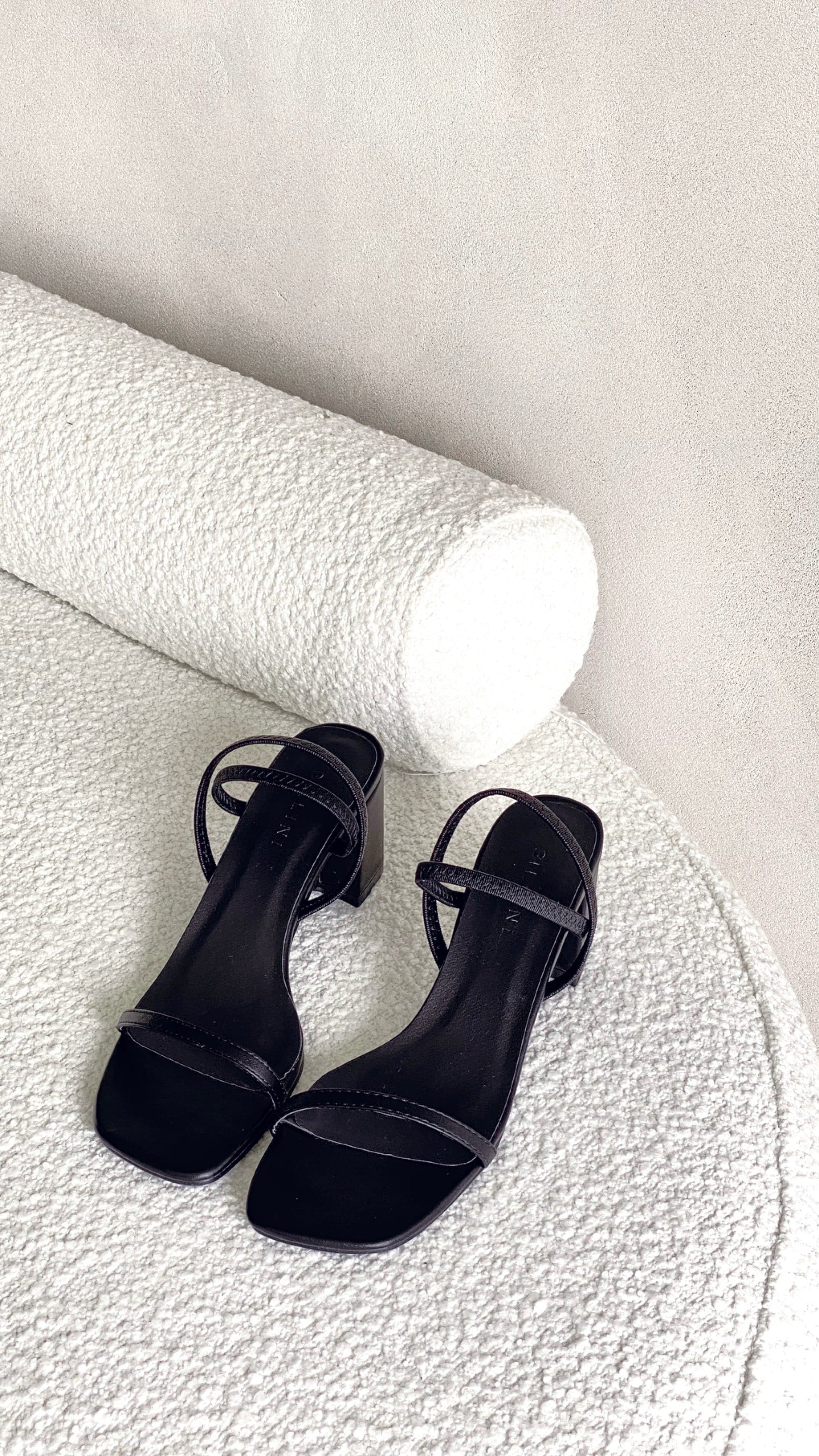 Balton Mule Heels - Black - Image 3