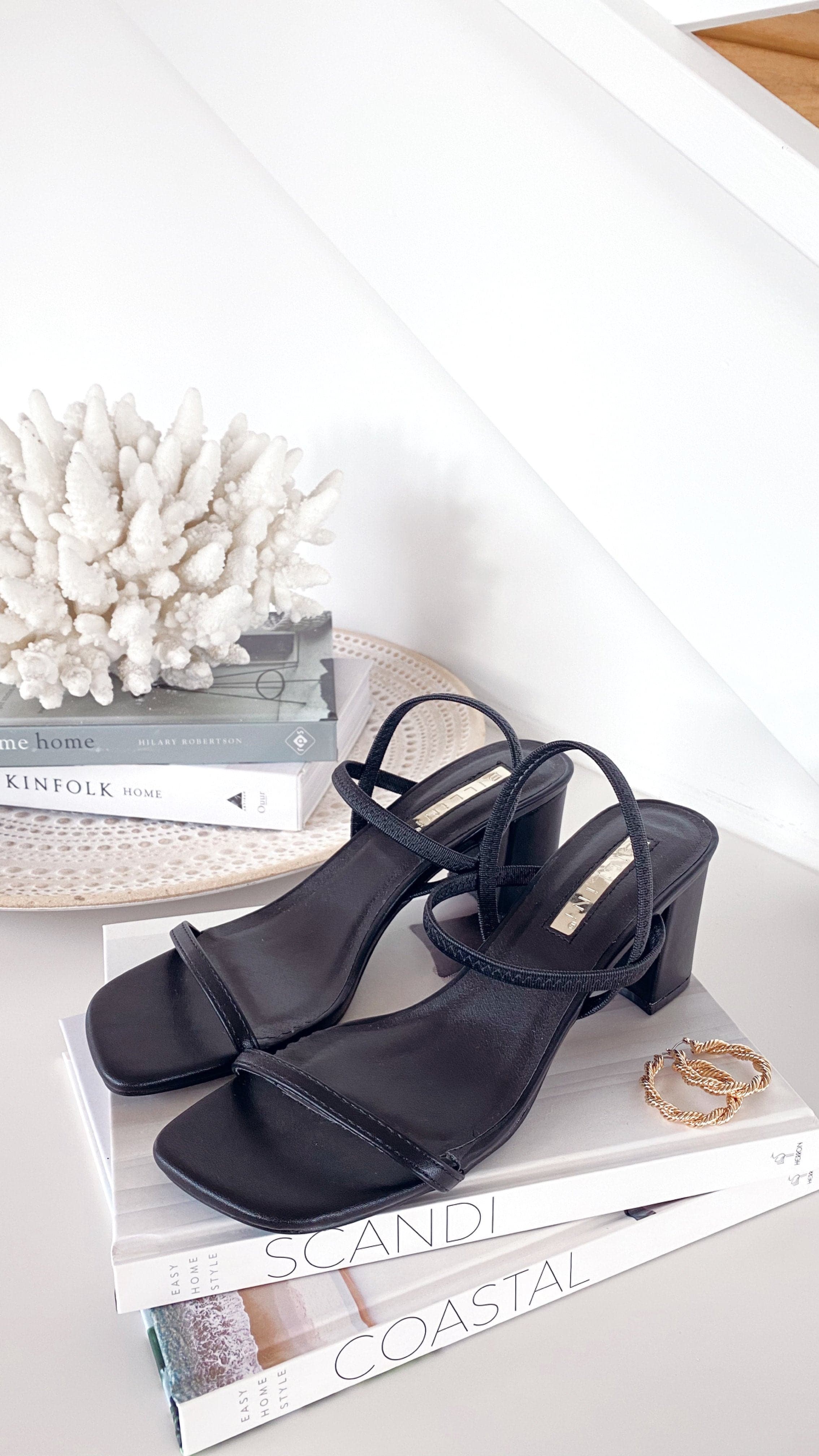 Balton Mule Heels - Black - Image 9