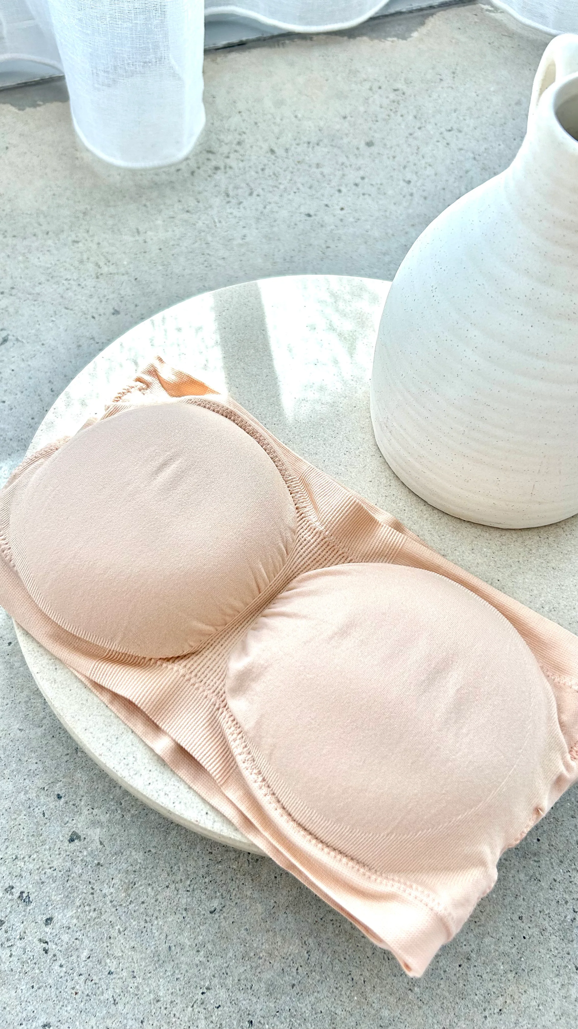 Bandeau Bra - Nude - Image 4