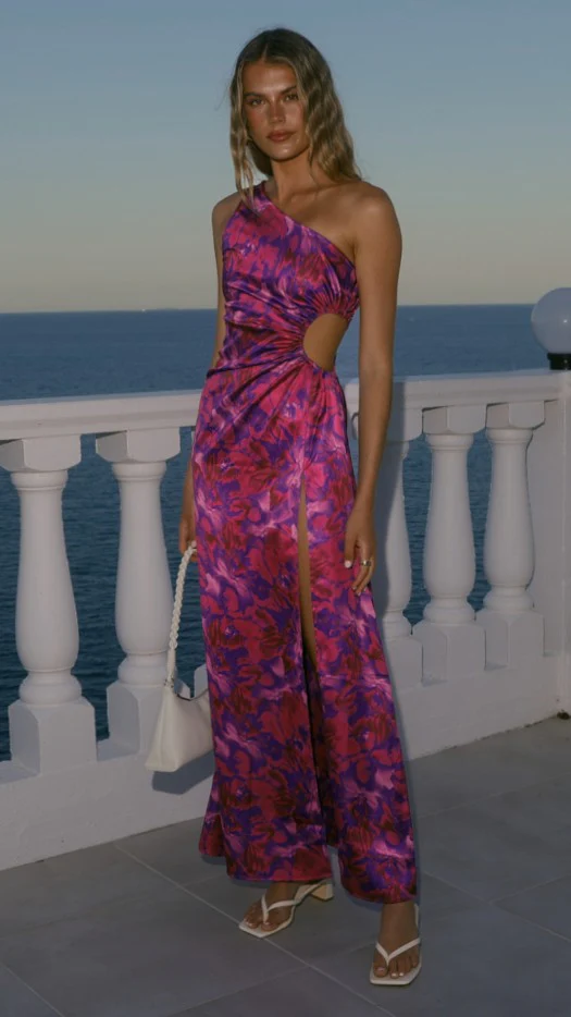 Barzilio Dress - Pink/Purple - Image 3