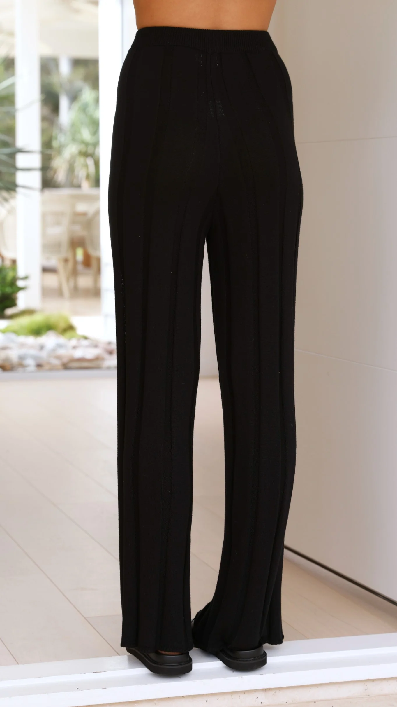 Bayu Knit Pants - Black - Image 10