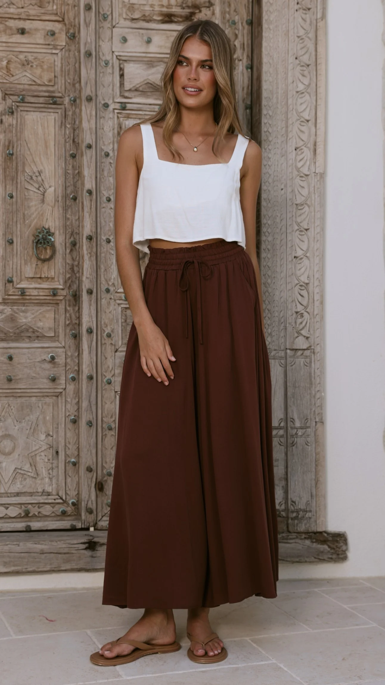 Belinda Pants - Chocolate - Image 4