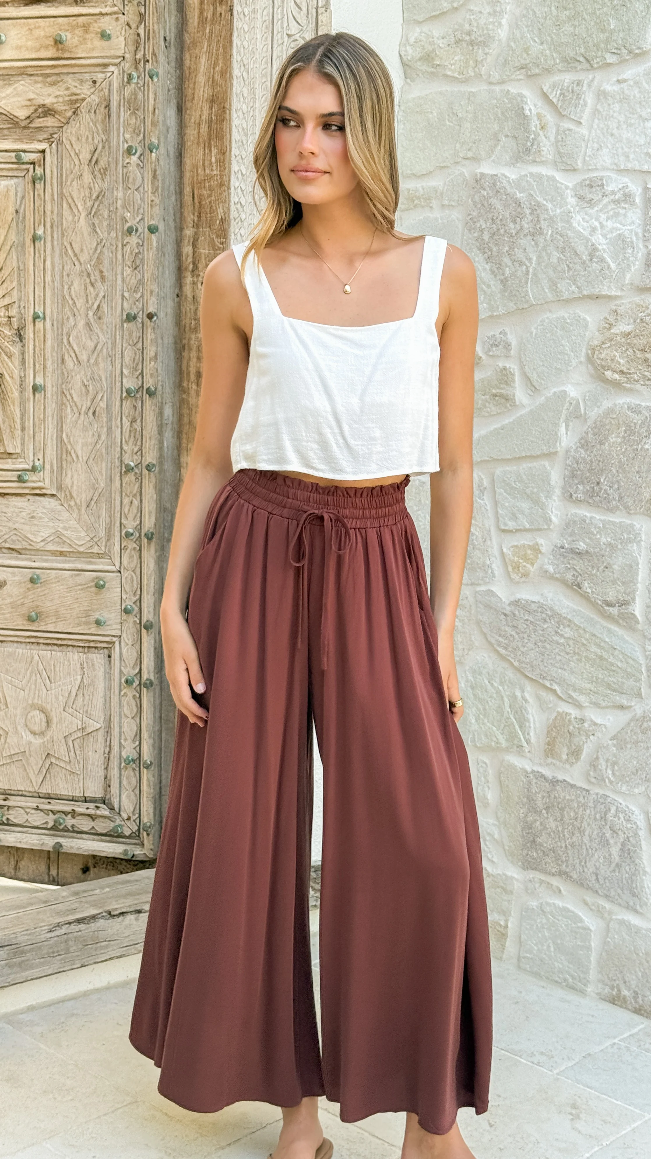 Belinda Pants - Chocolate - Image 5