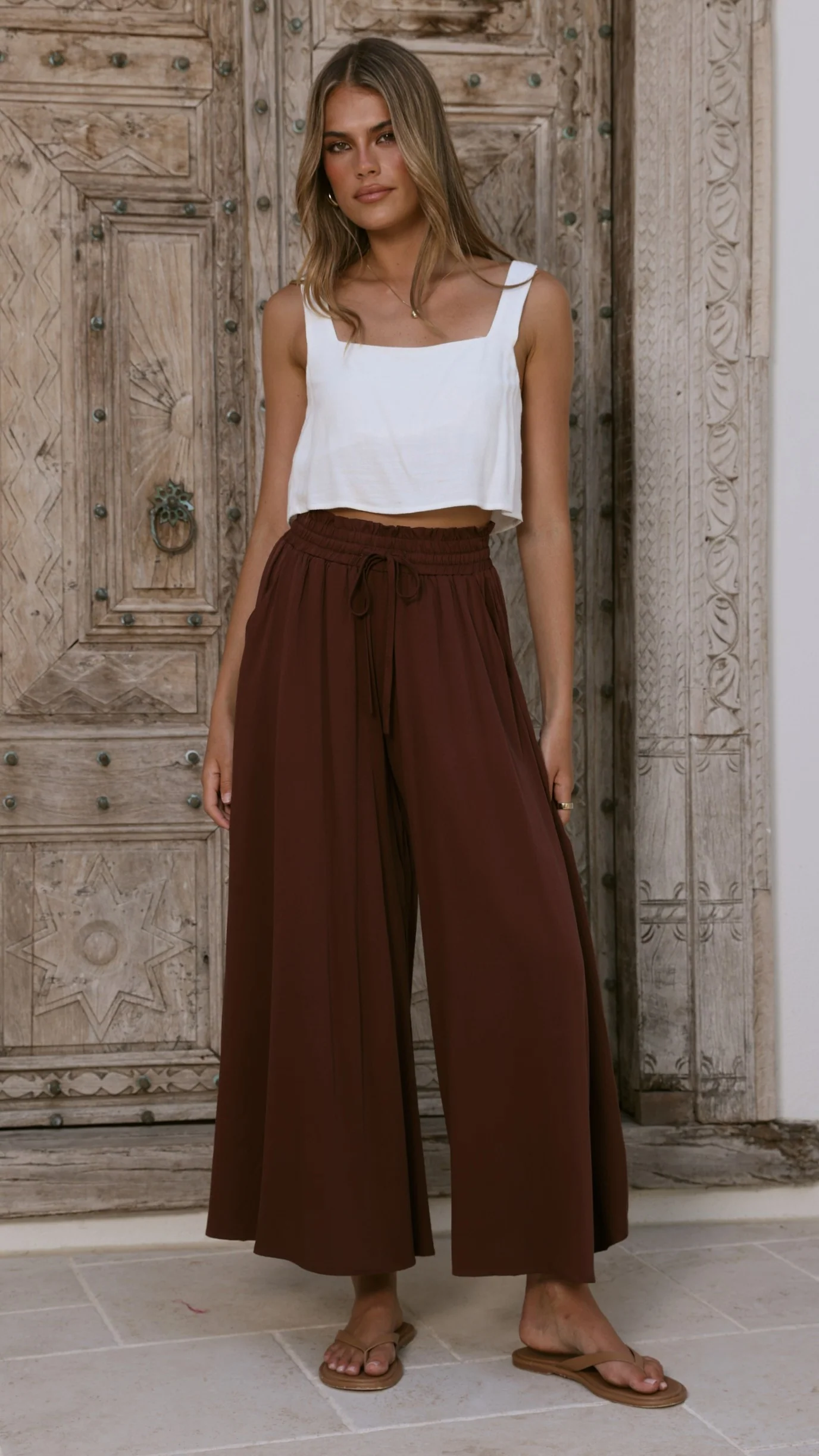 Belinda Pants - Chocolate - Image 6