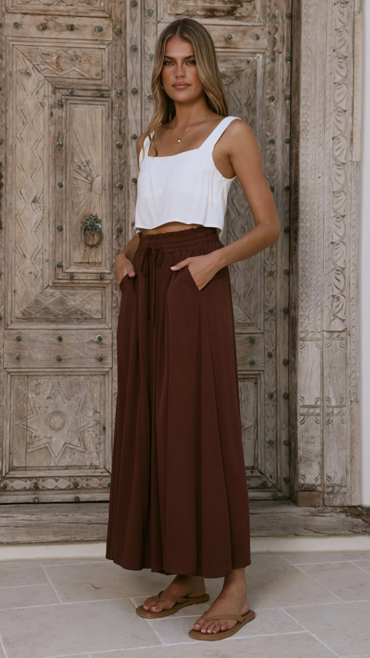 Belinda Pants - Chocolate - Image 7