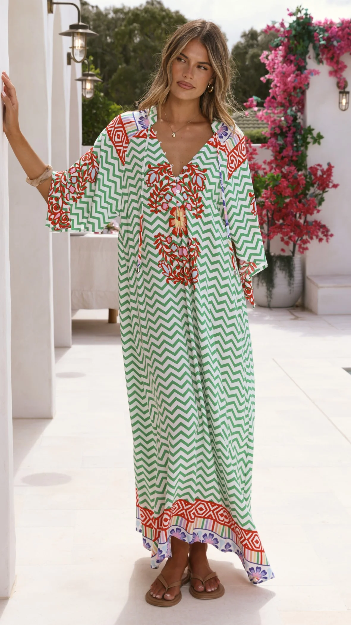 Bree Maxi Dress - Ziggy Print - Image 10