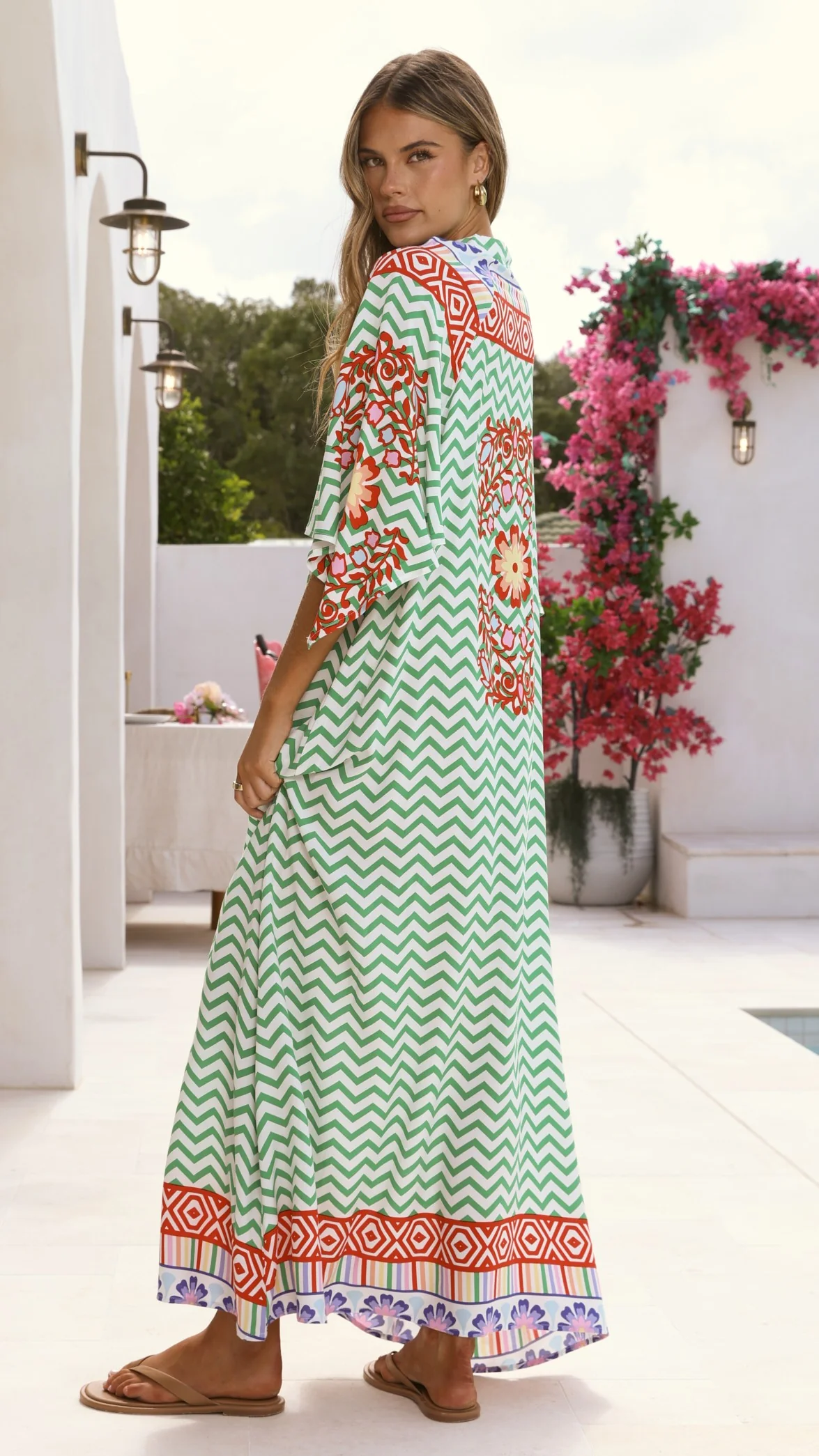 Bree Maxi Dress - Ziggy Print - Image 2