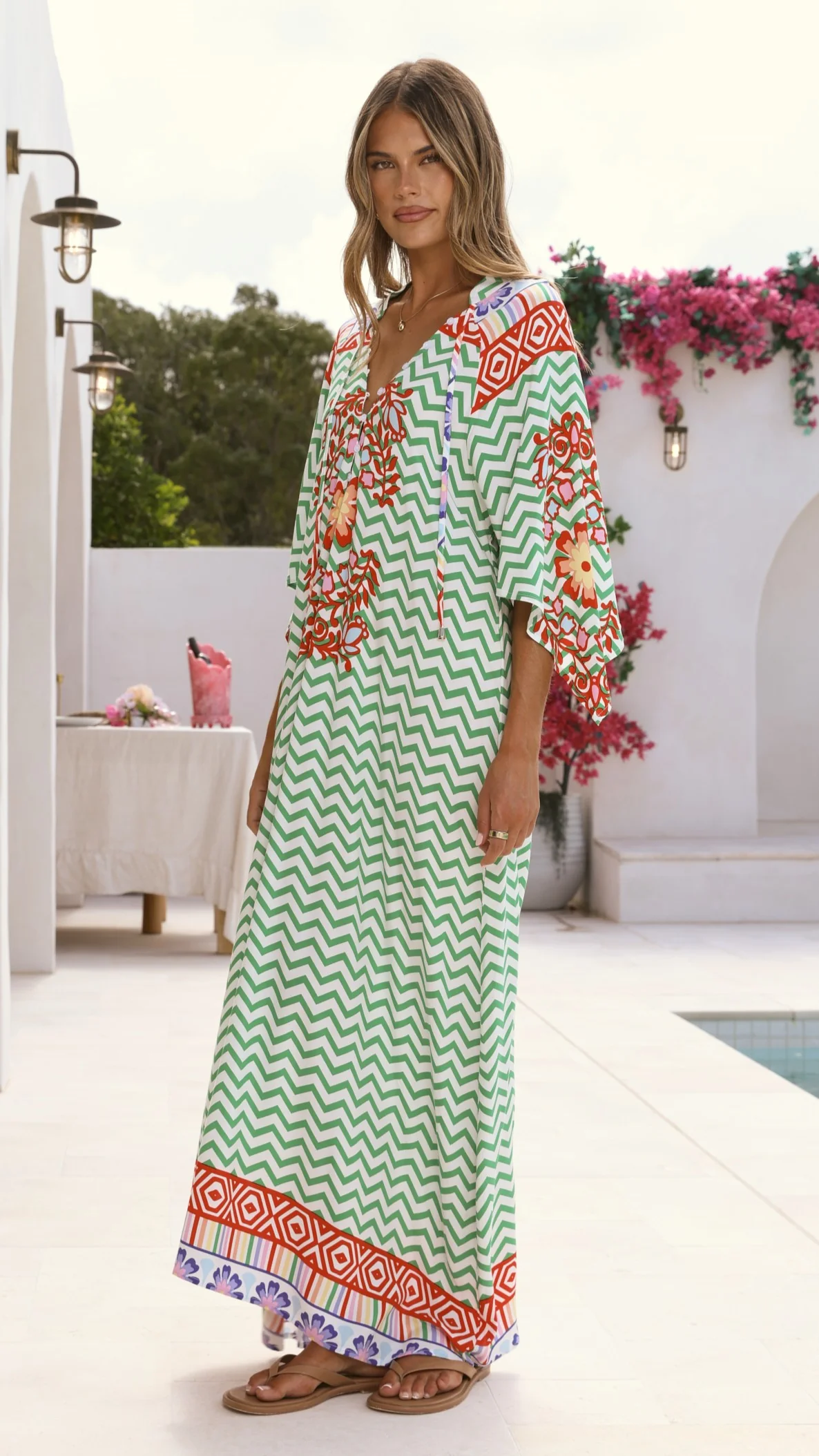 Bree Maxi Dress - Ziggy Print - Image 4