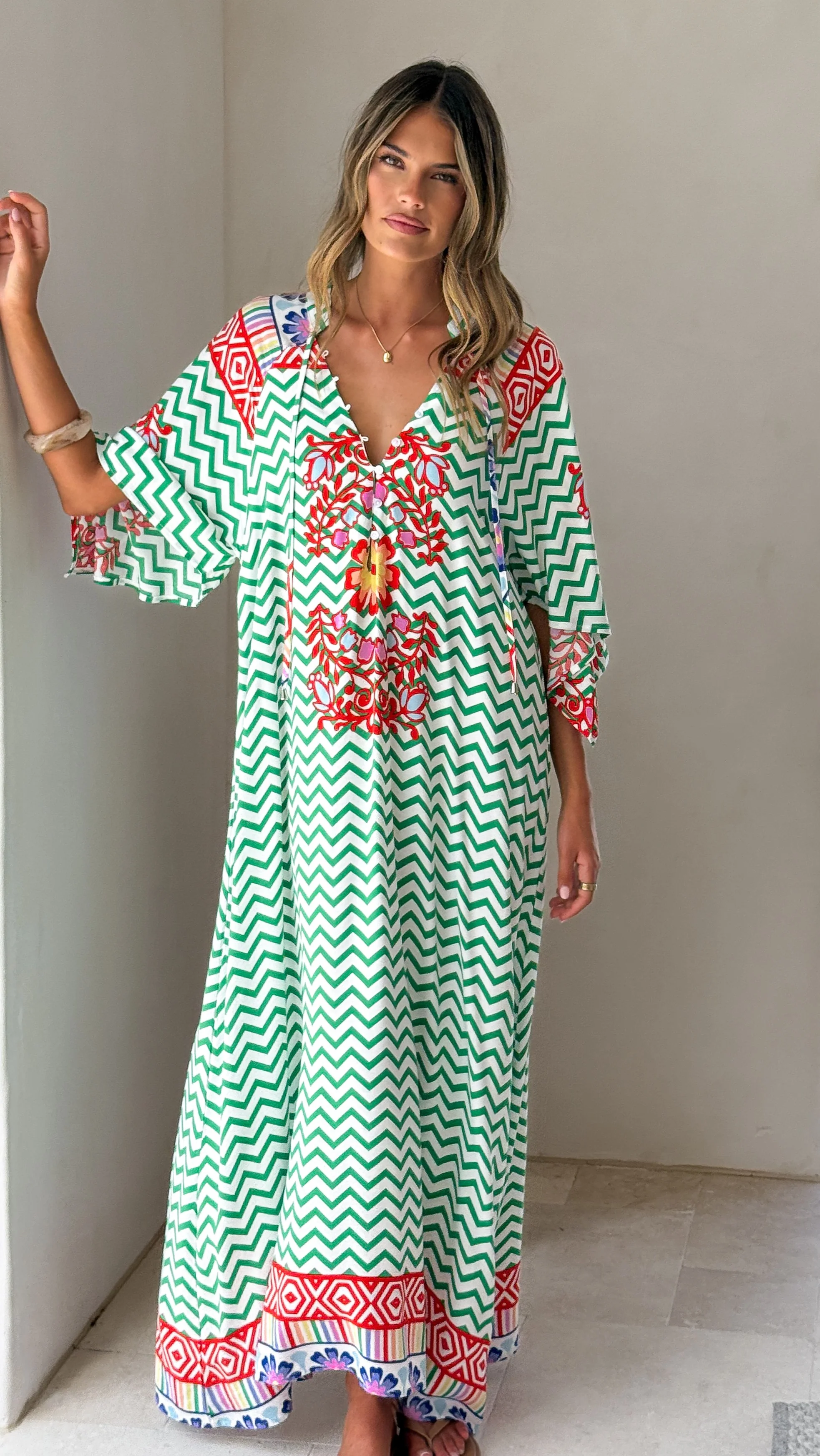 Bree Maxi Dress - Ziggy Print - Image 5
