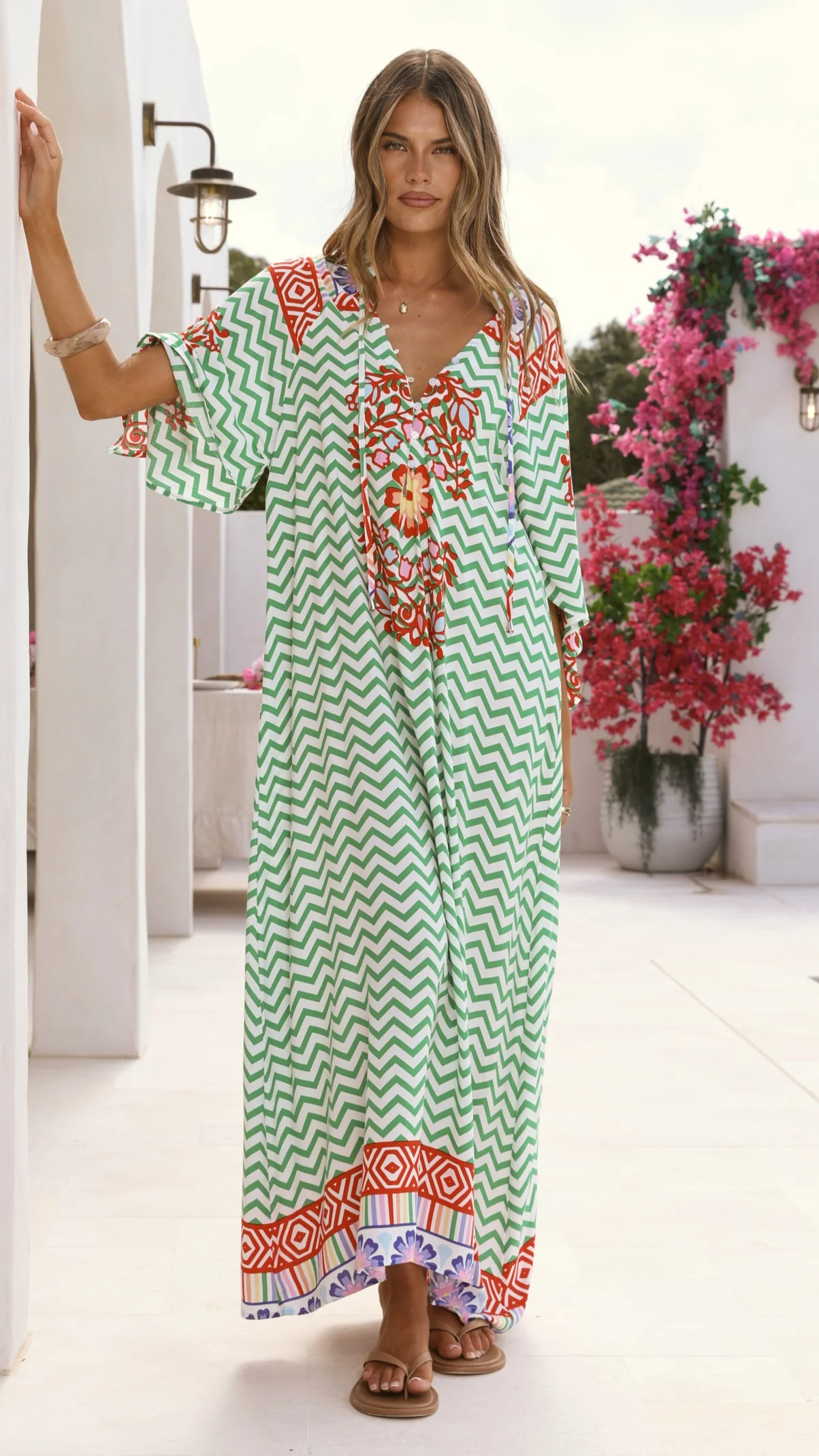 Bree Maxi Dress - Ziggy Print - Image 7