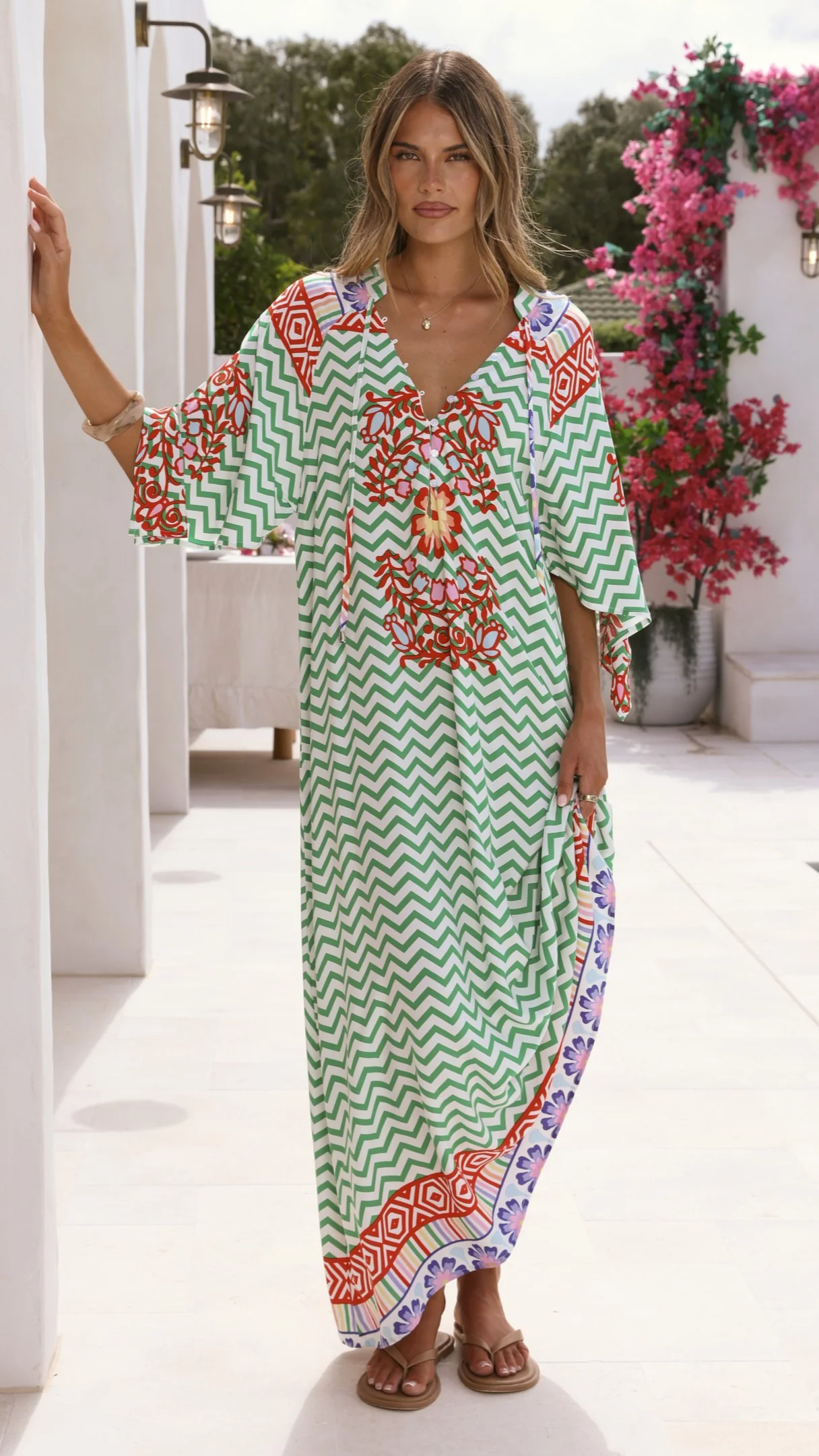 Bree Maxi Dress - Ziggy Print - Image 9
