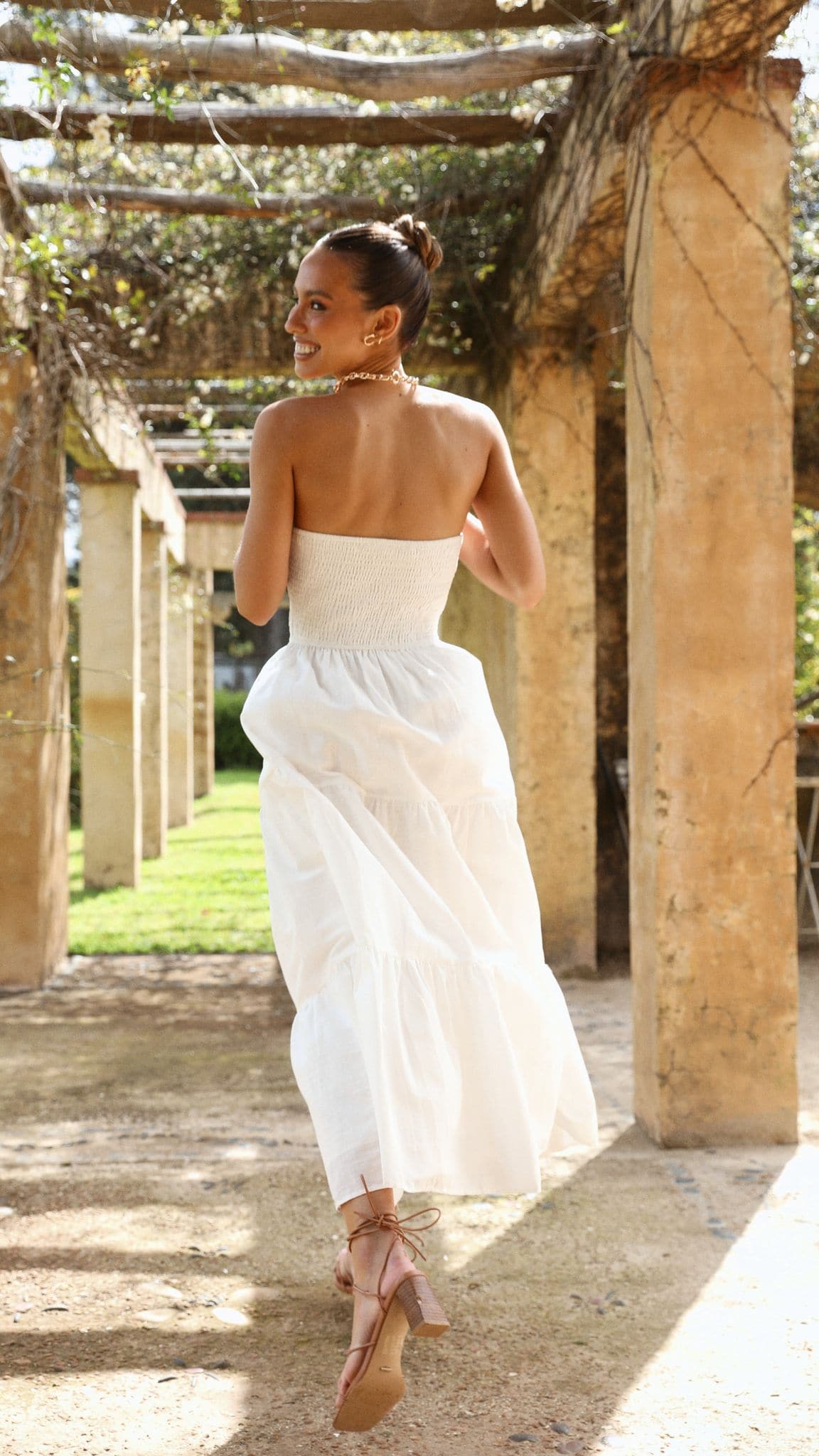 Brooke Maxi Dress - White - Image 4