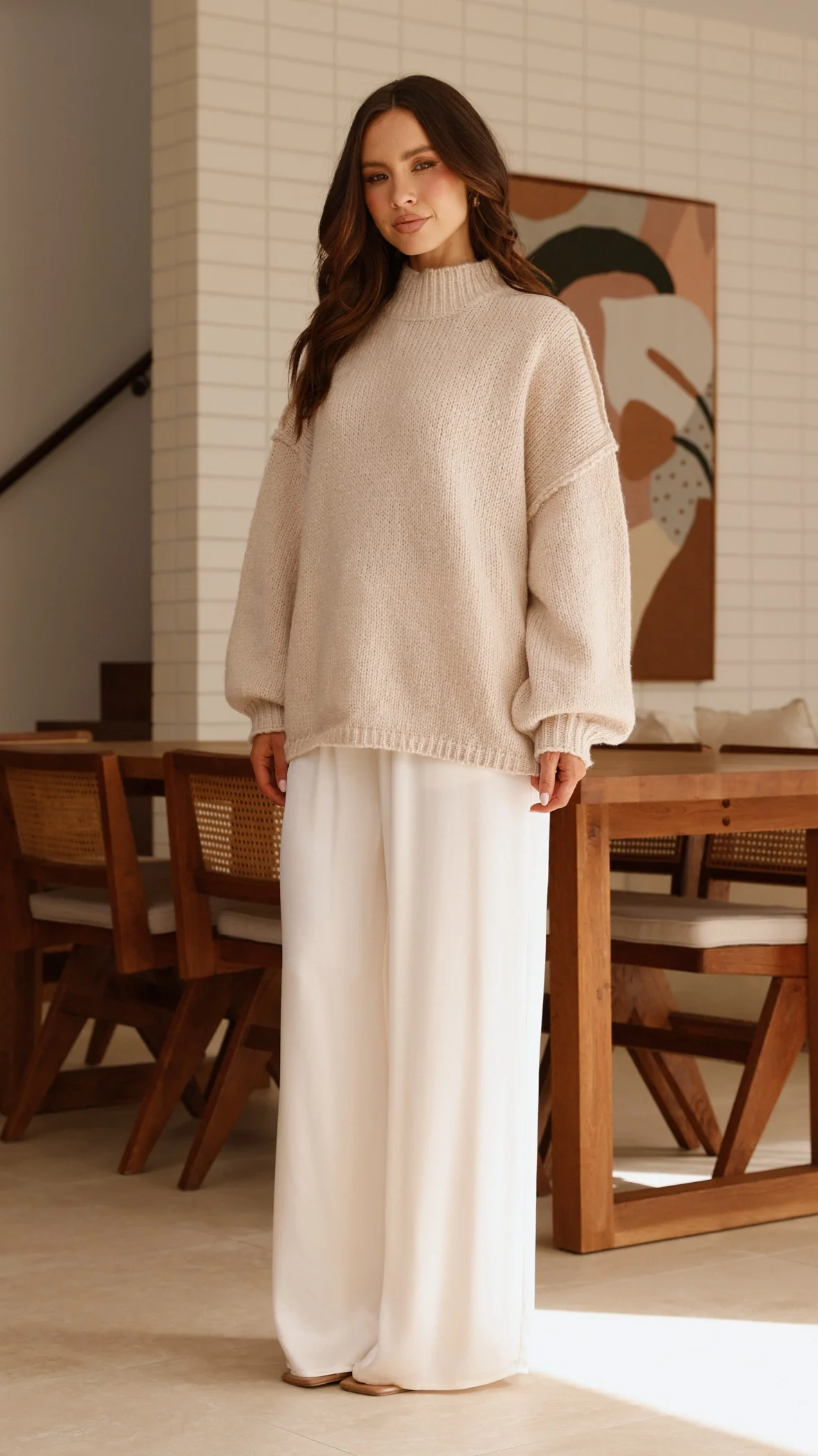 Brylee Pants - Cream - Image 12