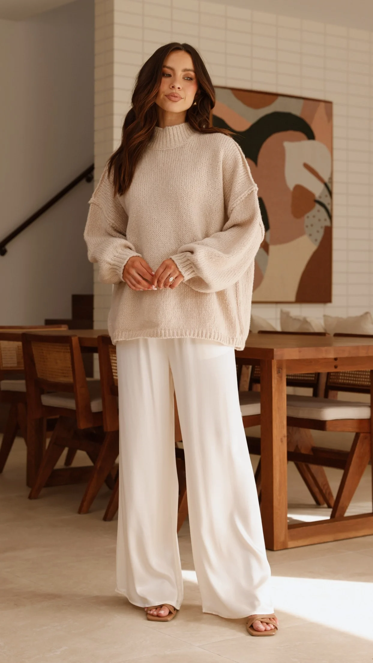 Brylee Pants - Cream - Image 14