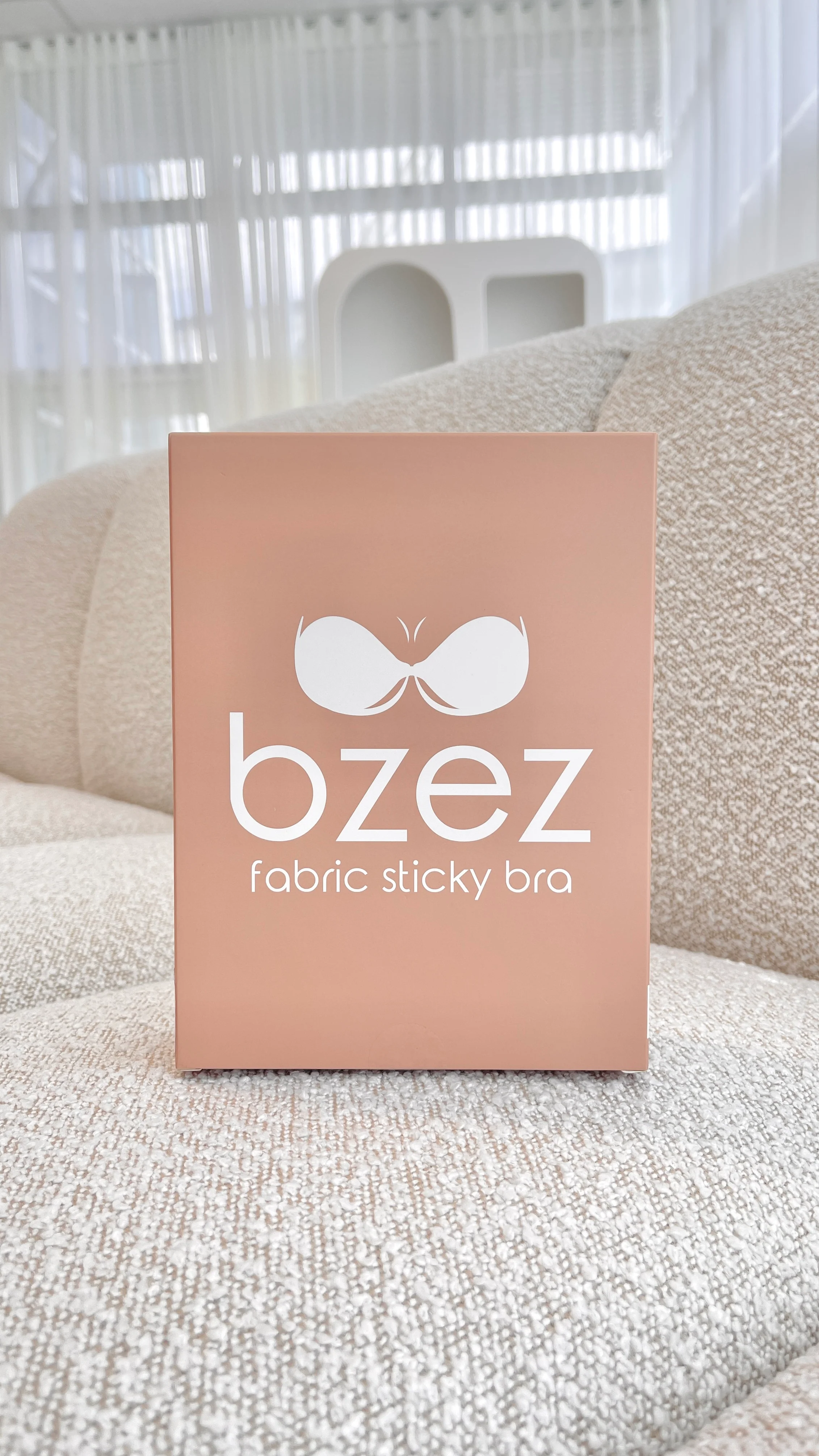 Bzez Fabric Sticky Bra - Bare - Image 8