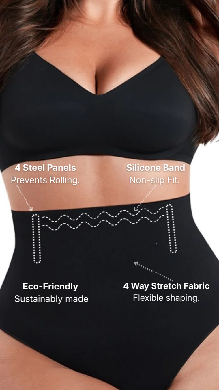 BZEZ Mid Fit Control Brief - Bare - Image 3
