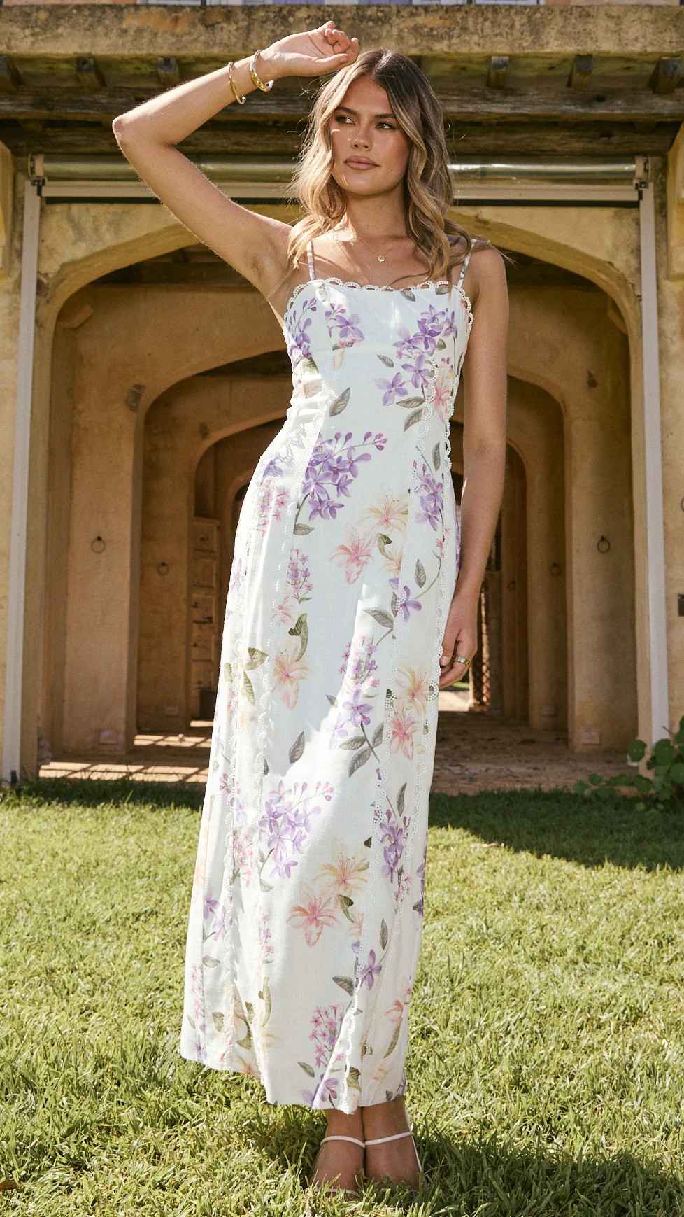 Carlia Maxi Dress - Botanical Bloom - Image 10