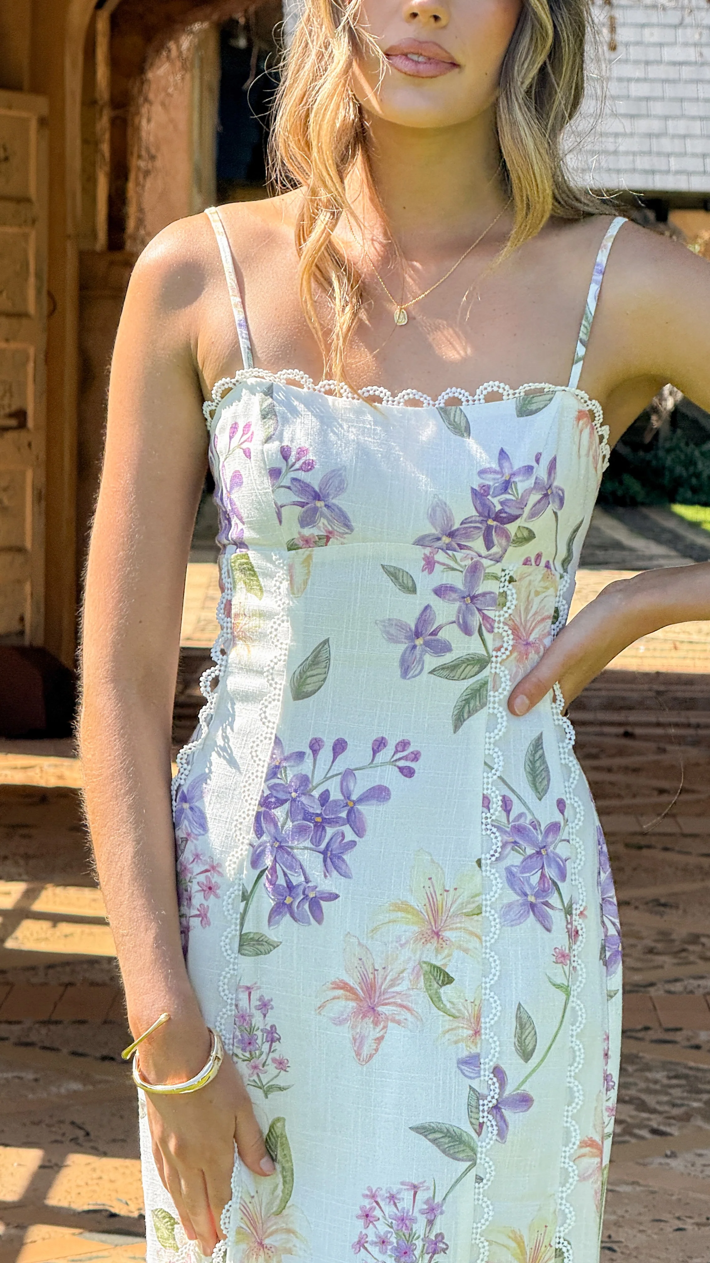 Carlia Maxi Dress - Botanical Bloom - Image 13